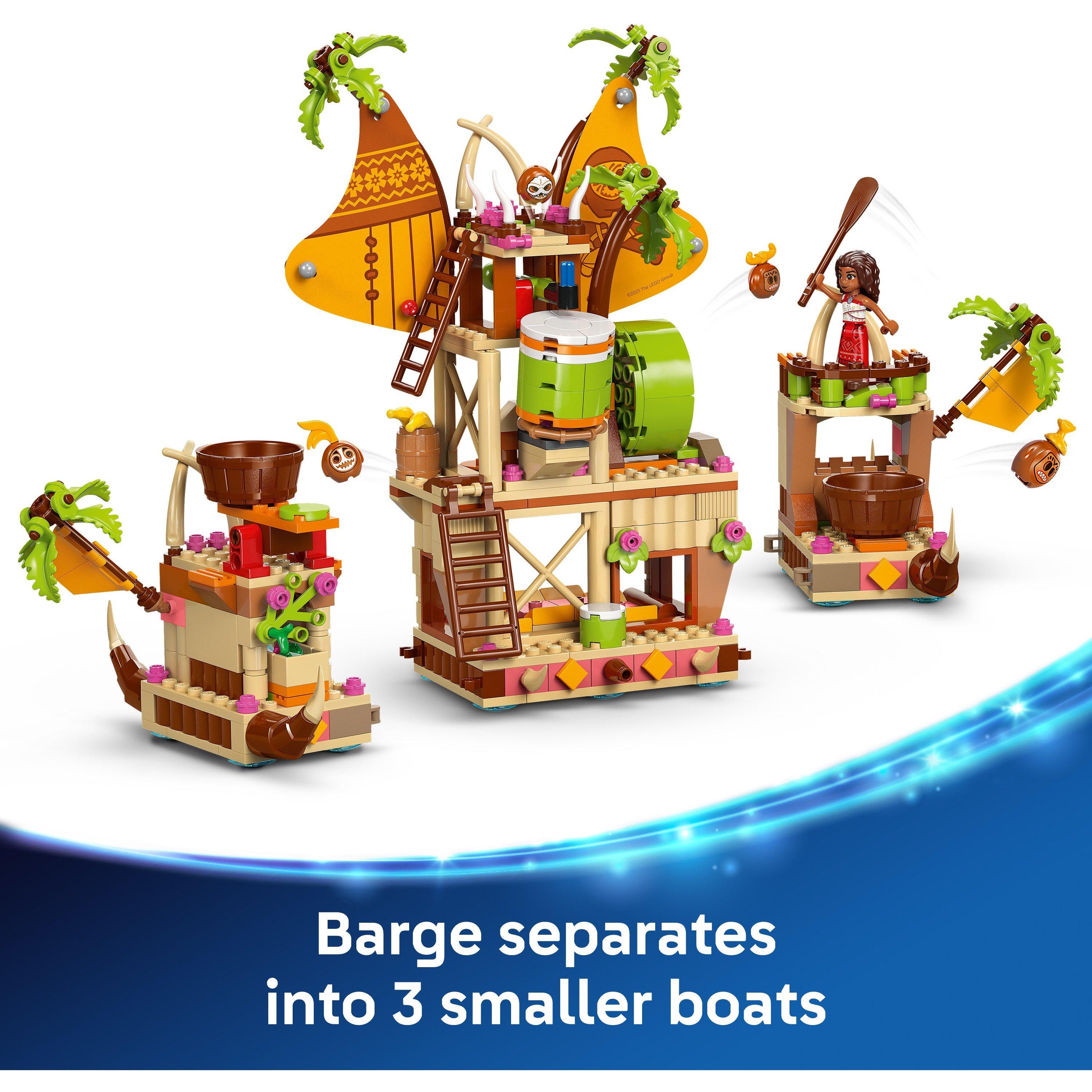 Kakamora Barge - LEGO - LEGO® Disney Moana 2 Kakamora Barge Toy Building Set 43258 - 5