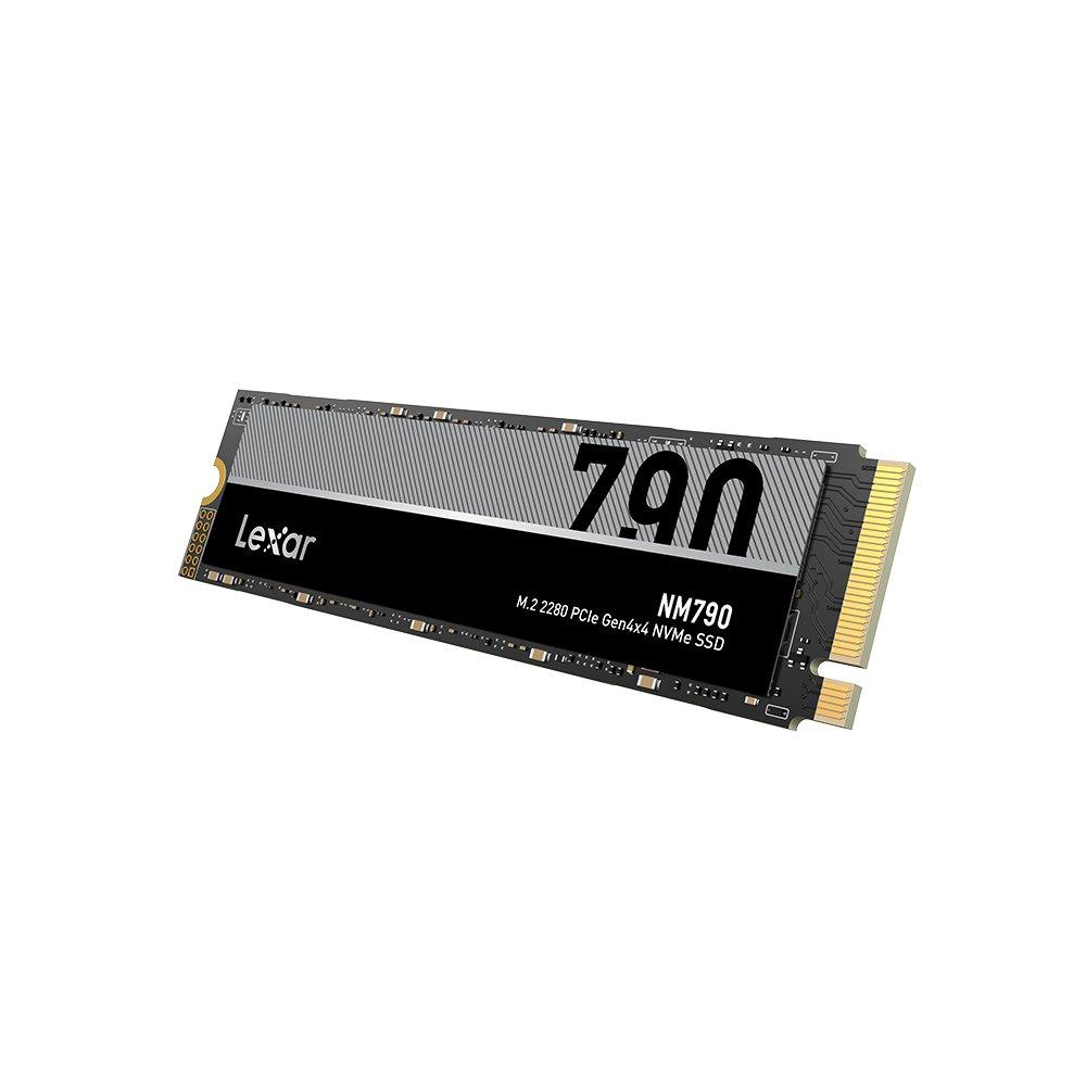 Black - Lexar - NM790 M.2 NVMe PCle SSD 1TB - 4