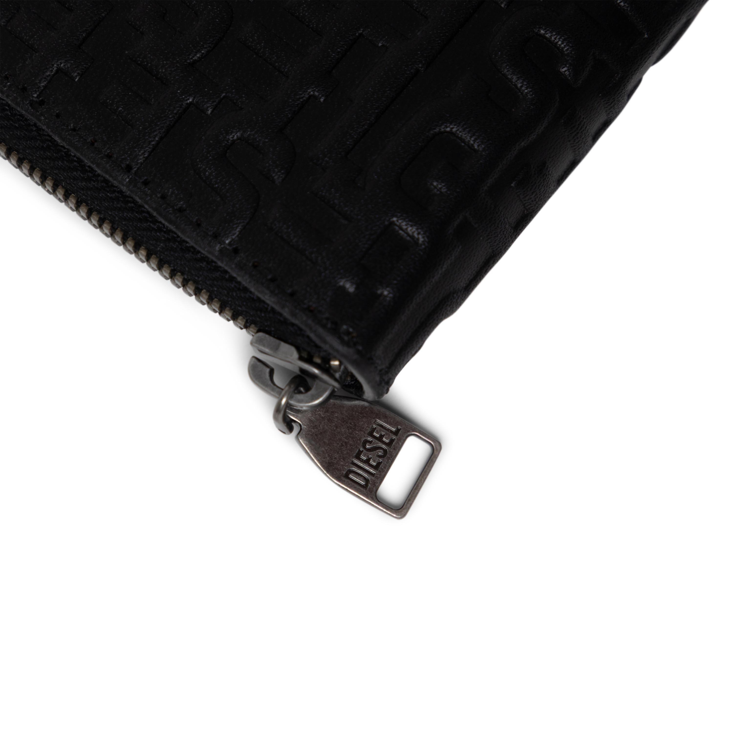 Black Ink - Diesel - Men's Coin Zip Billfold Wallet - 4