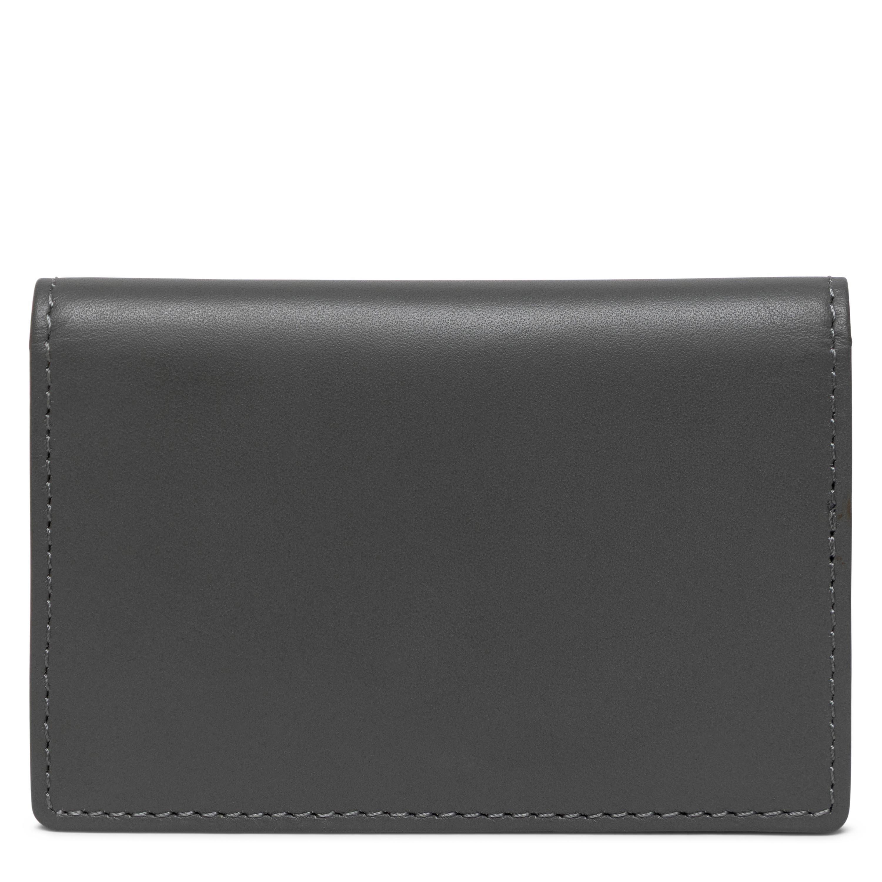 Pewter/Woodbi - Diesel - Men's Bi-Fold Card Holder Wallet - 2