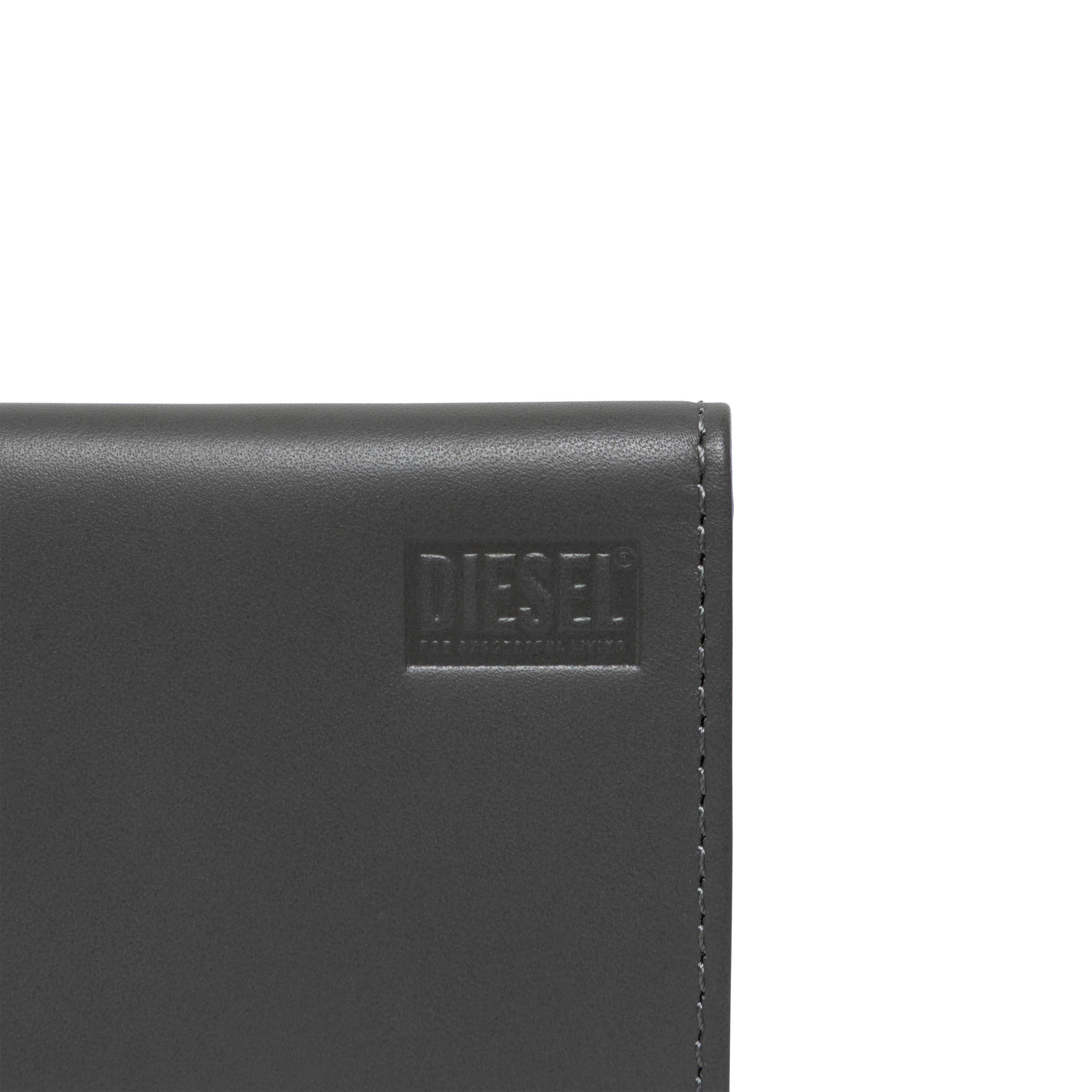 Pewter/Woodbi - Diesel - Men's Bi-Fold Card Holder Wallet - 3