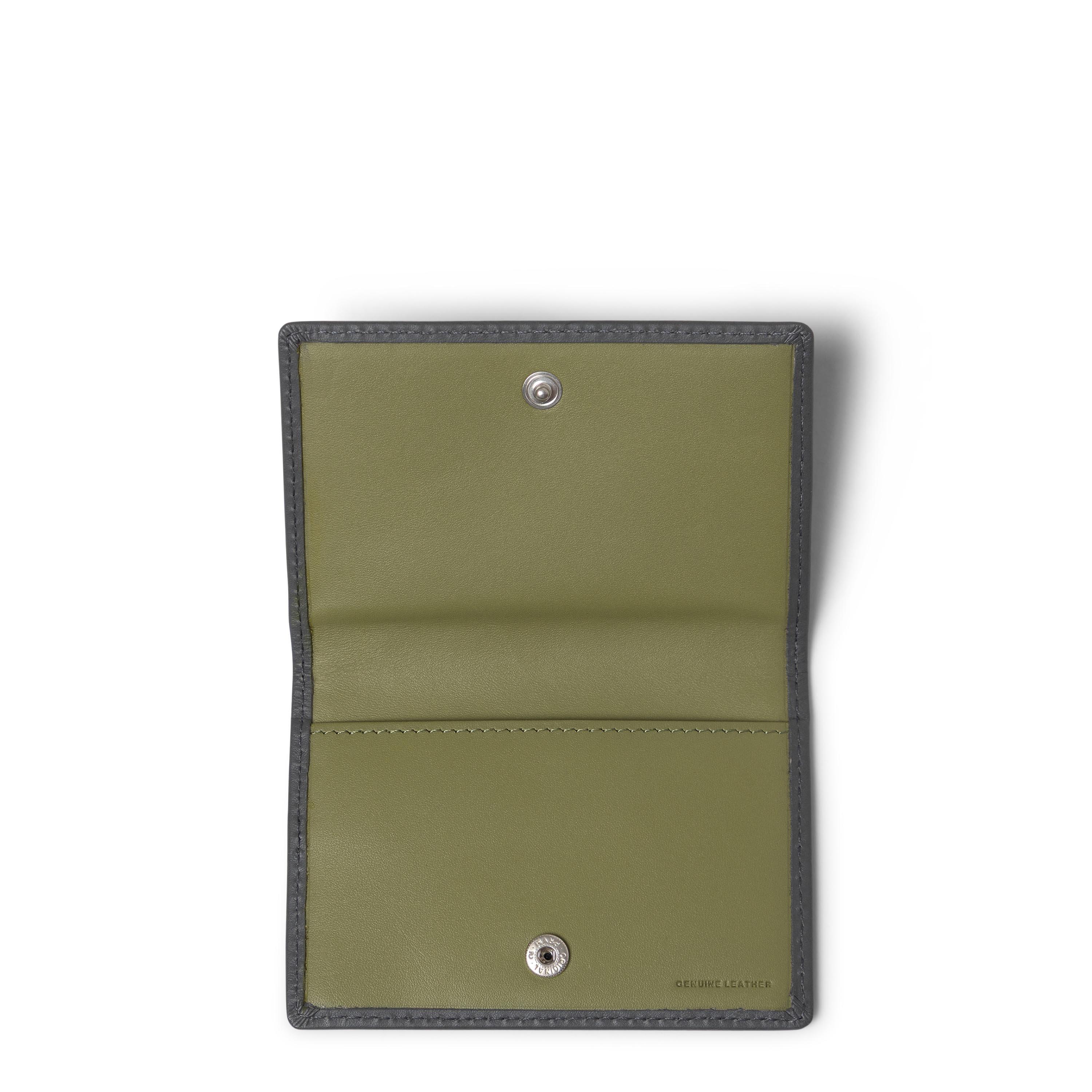 Pewter/Woodbi - Diesel - Men's Bi-Fold Card Holder Wallet - 5