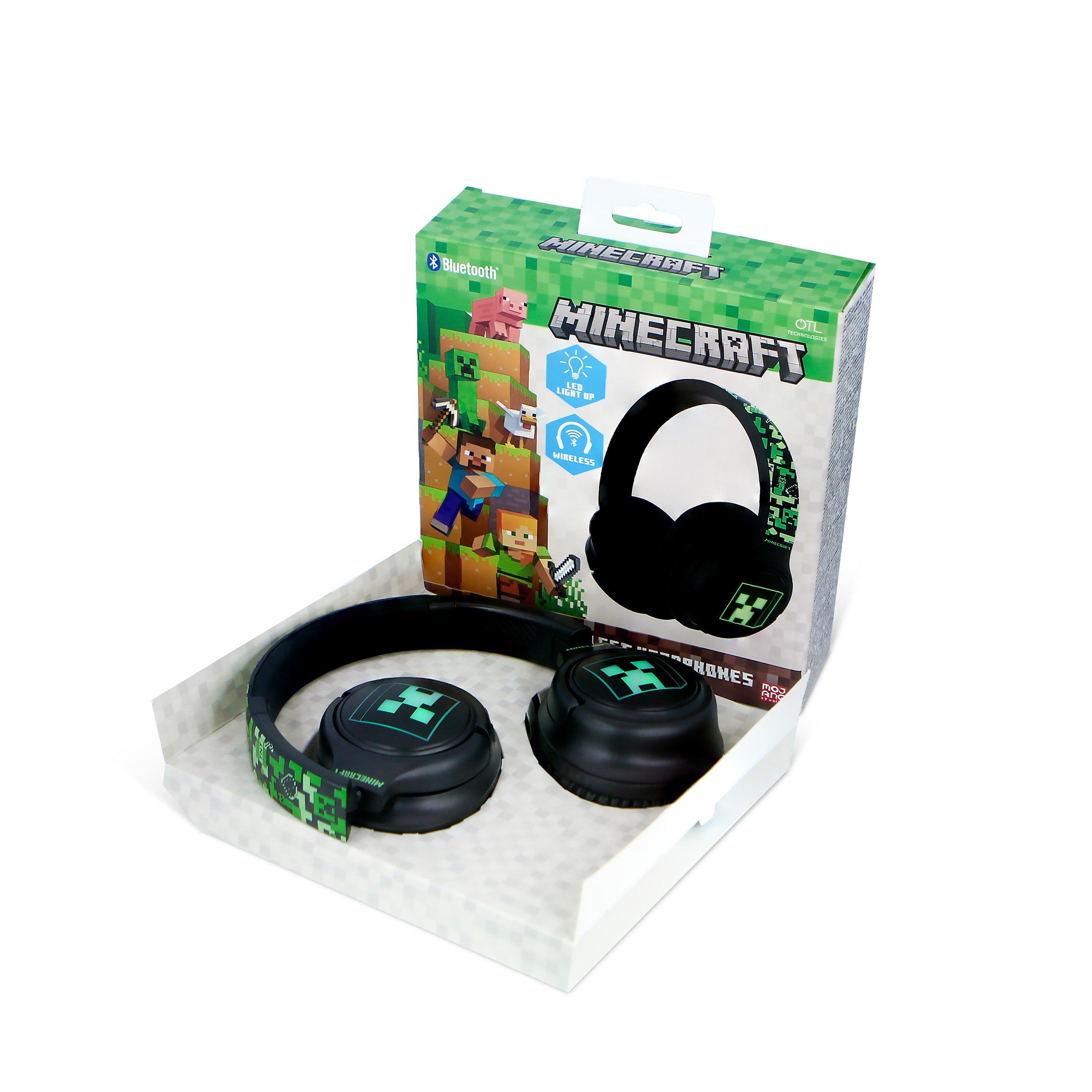 Otl Technologies  Wireless Over-Ear Headphones - Minecraft