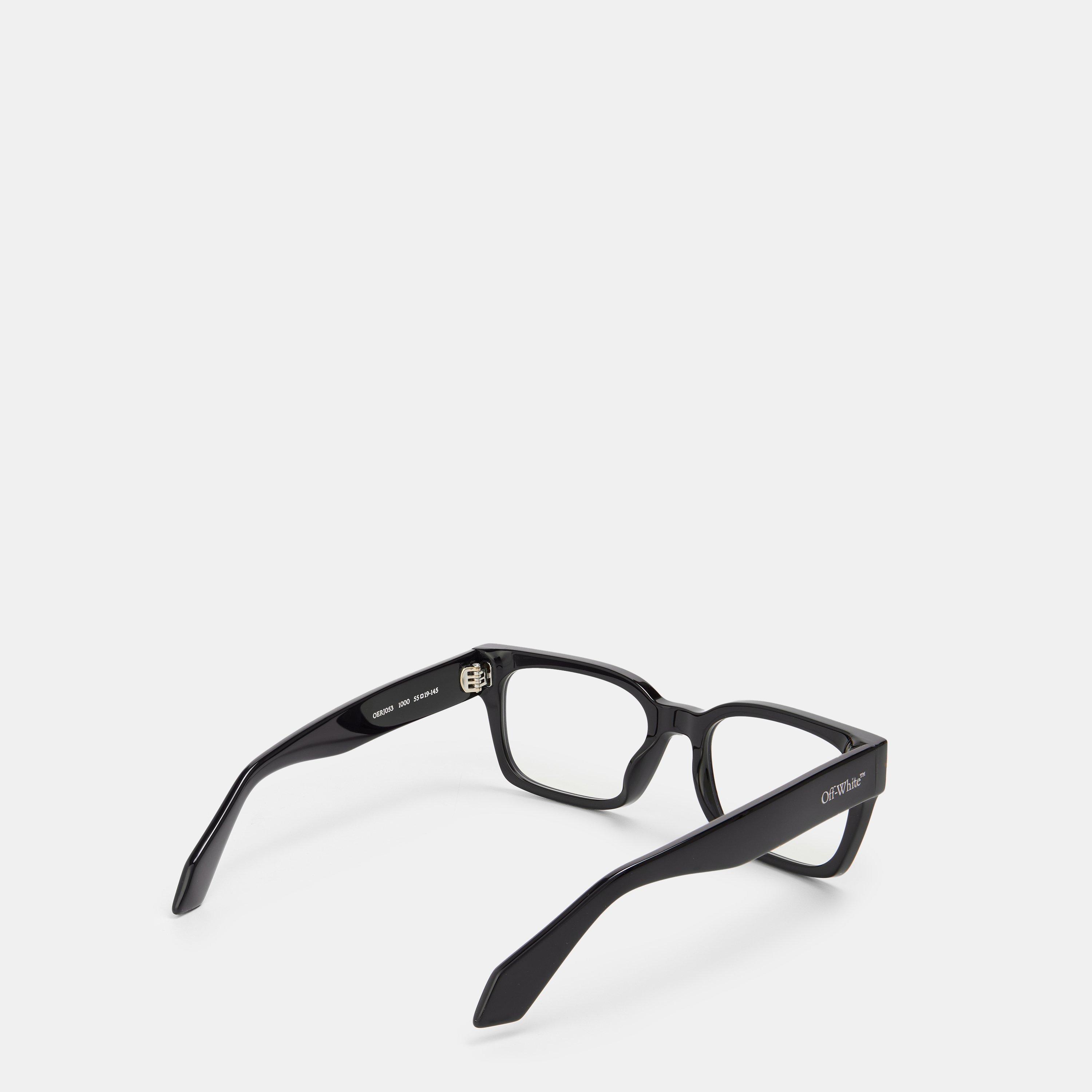 Black - Off White - Unisex Reading Glasses - 2