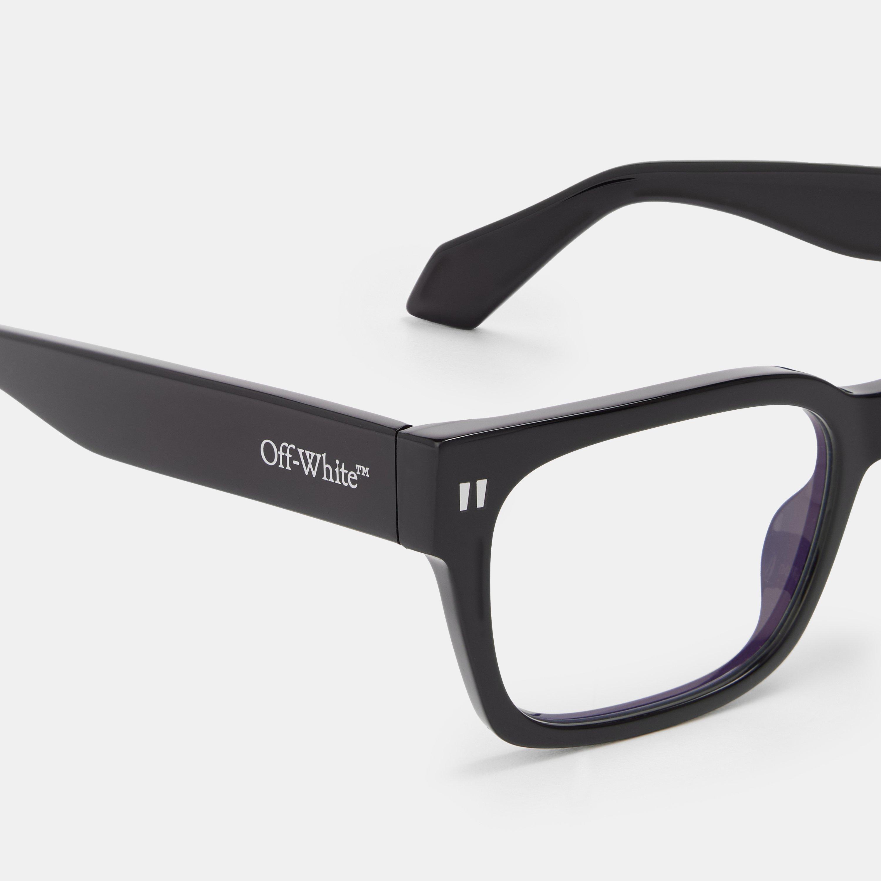 Black - Off White - Unisex Reading Glasses - 3