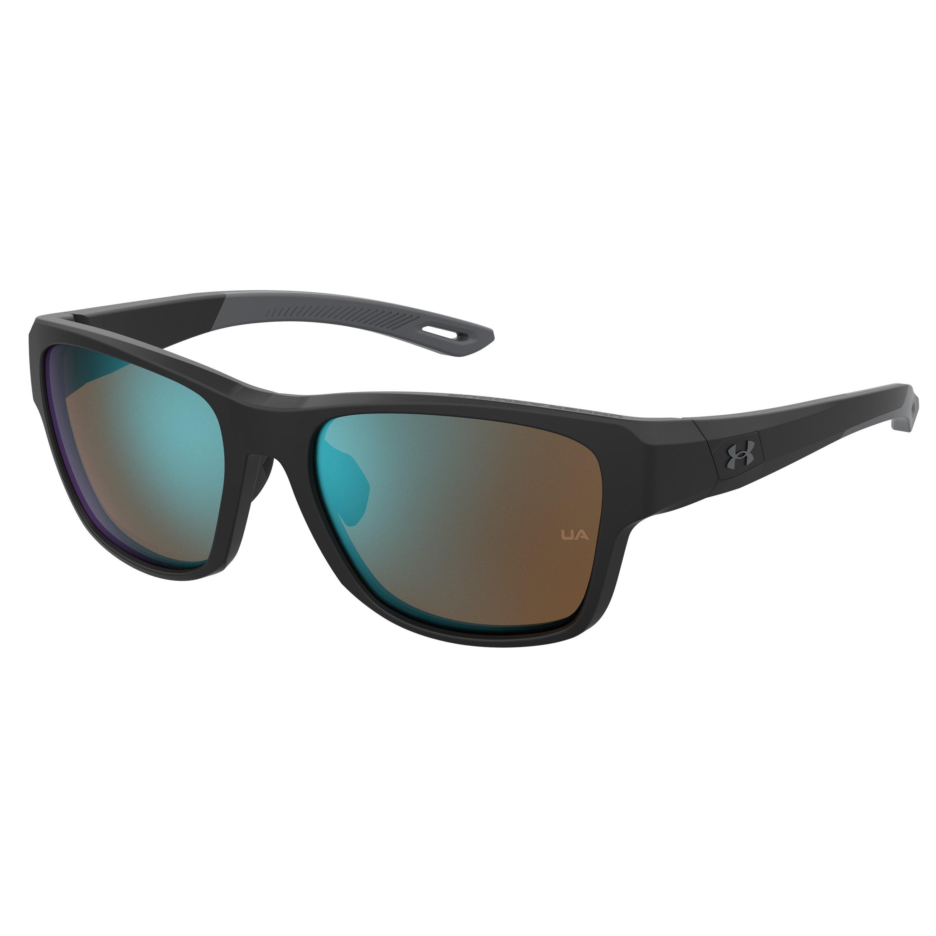 Black - Under Armour - Men's Rectangle Sunglasses - 1