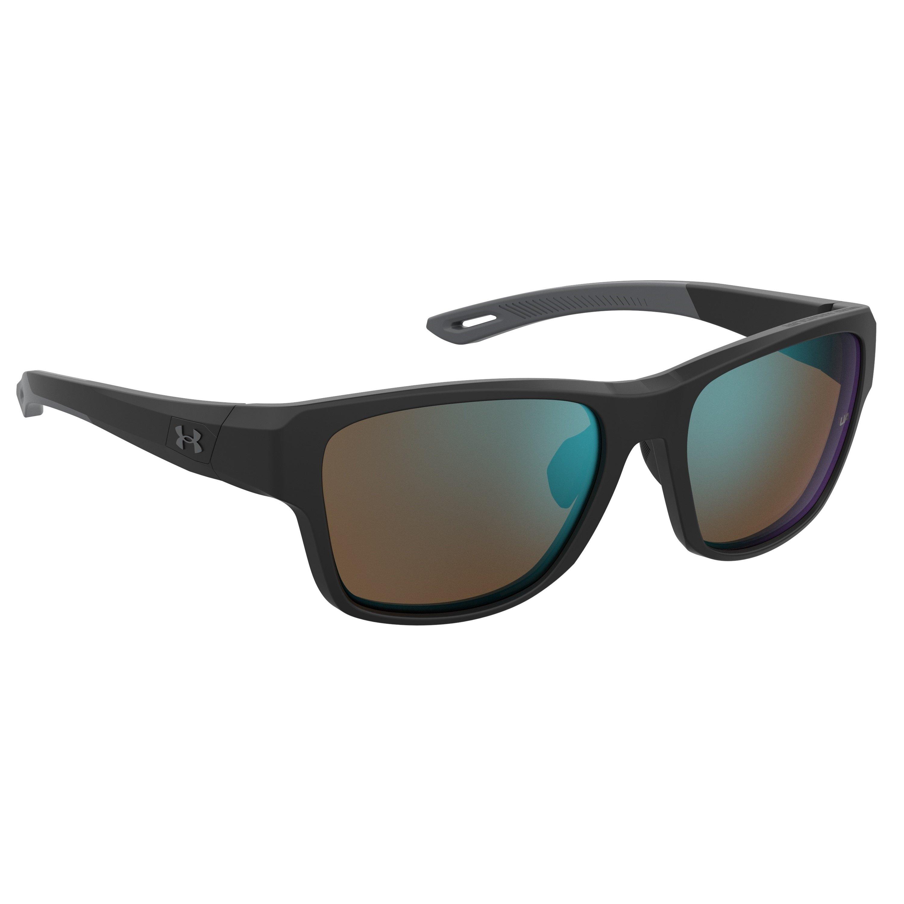 Black - Under Armour - Men's Rectangle Sunglasses - 3
