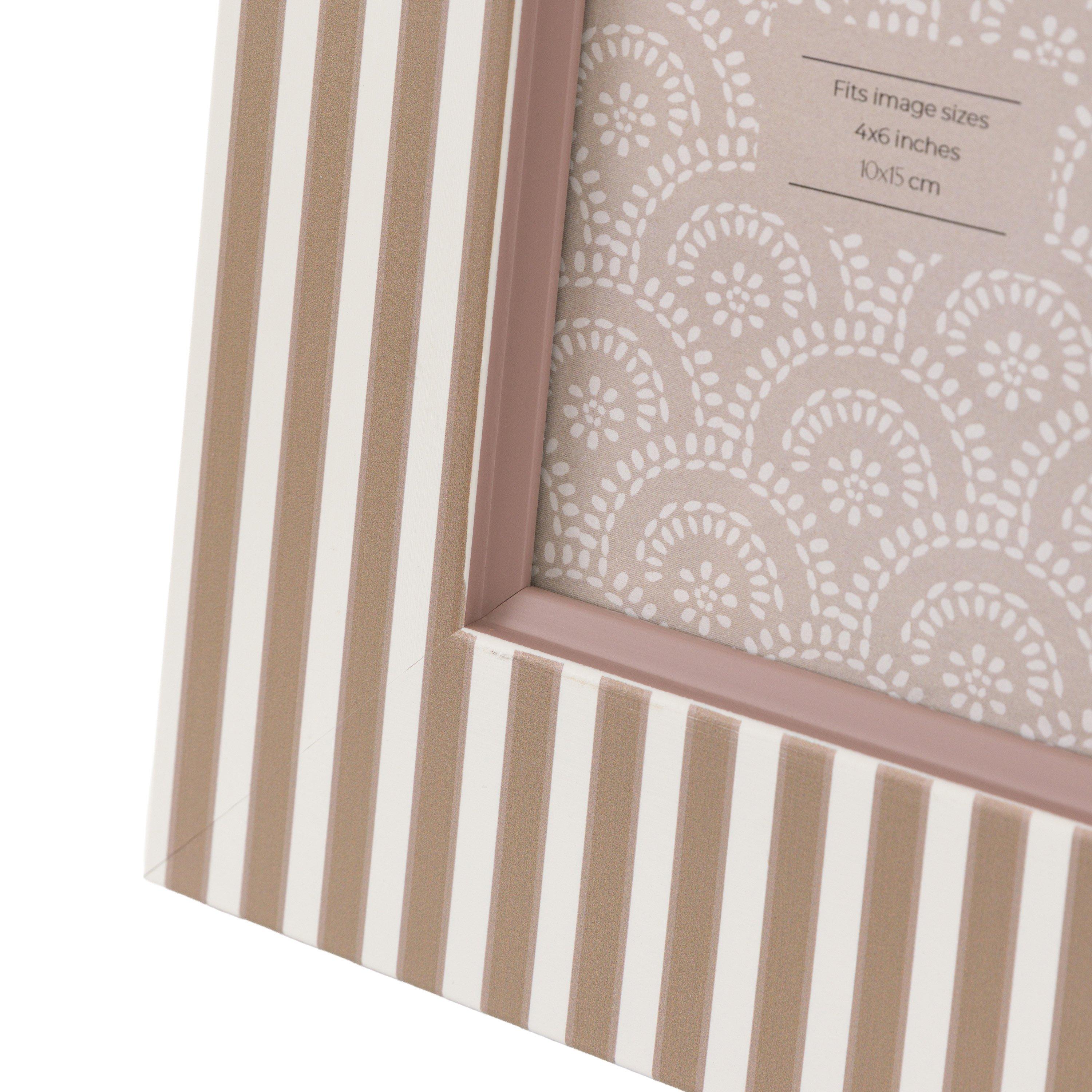 Olive & Fawn - Gallery - Stripe Photo Frame Olive & Fawn 6x4in (2pk) - 3