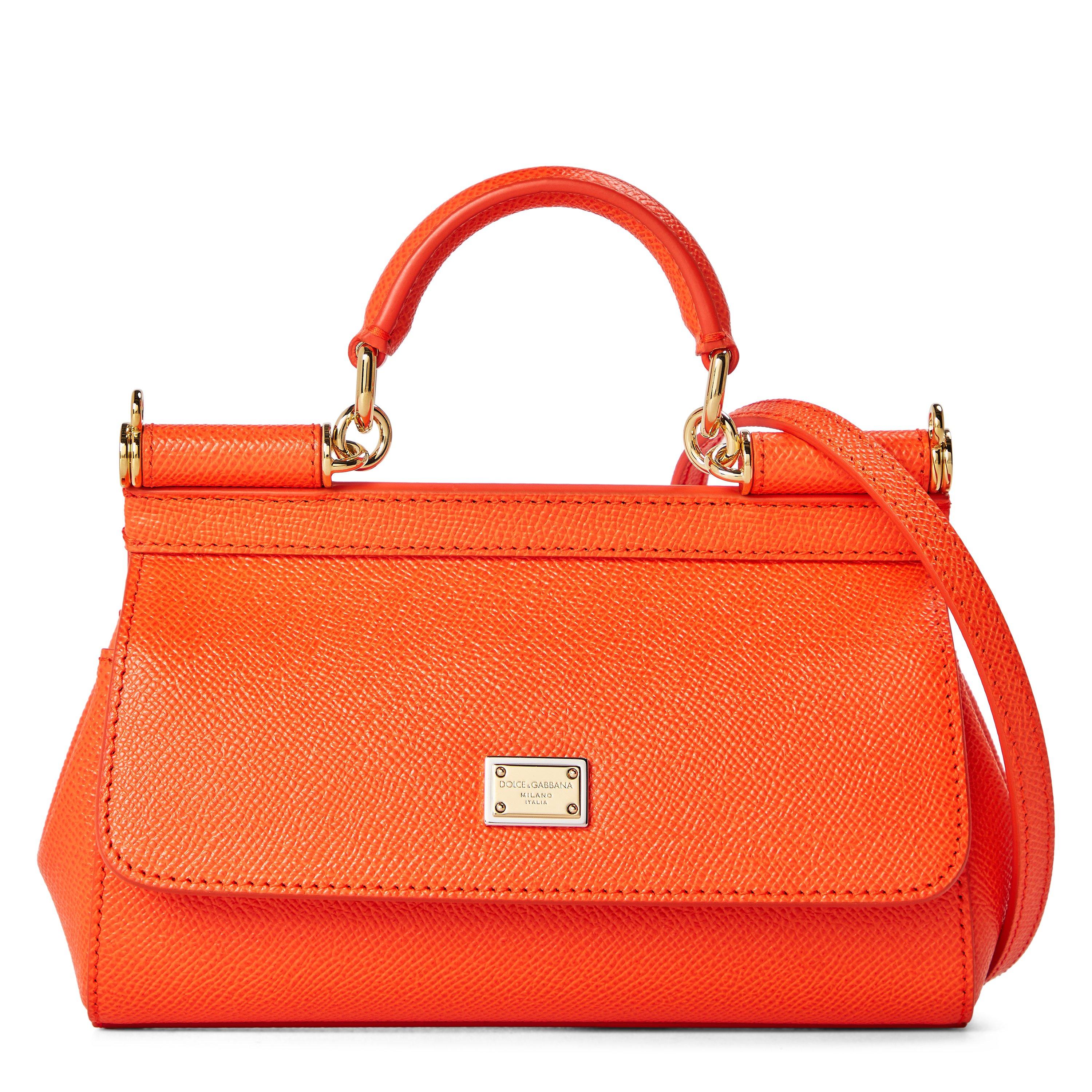 Dolce and Gabbana Small Sicily Bag - Orange