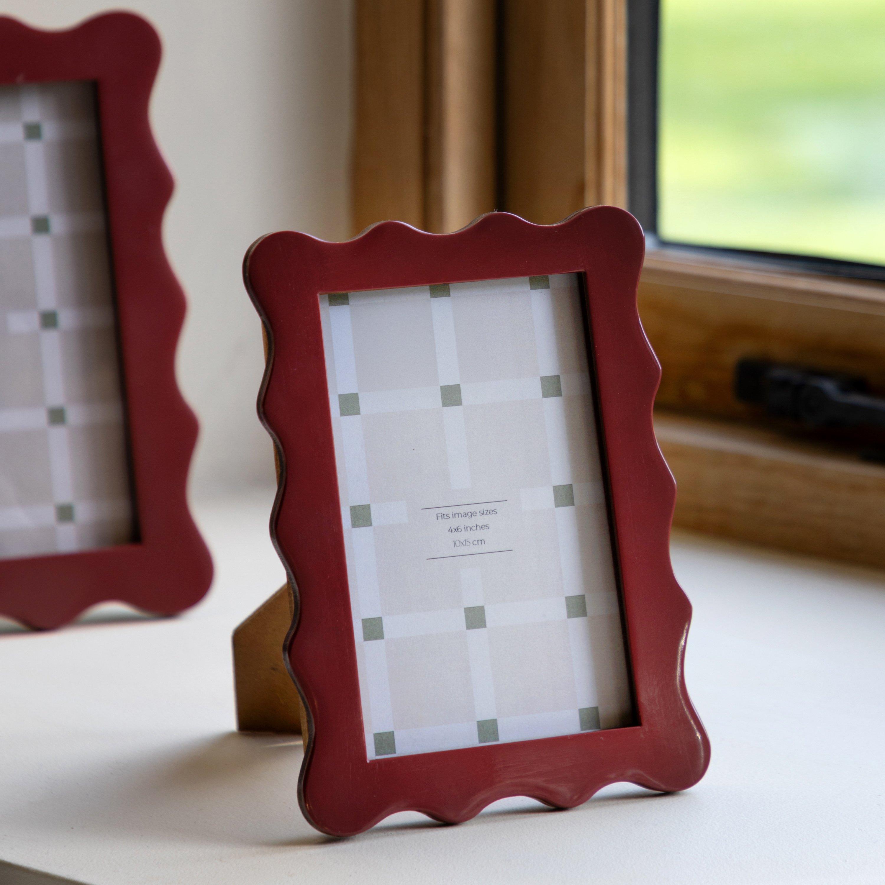 Red - Gallery - Viana Photo Frame 6x4in - 1