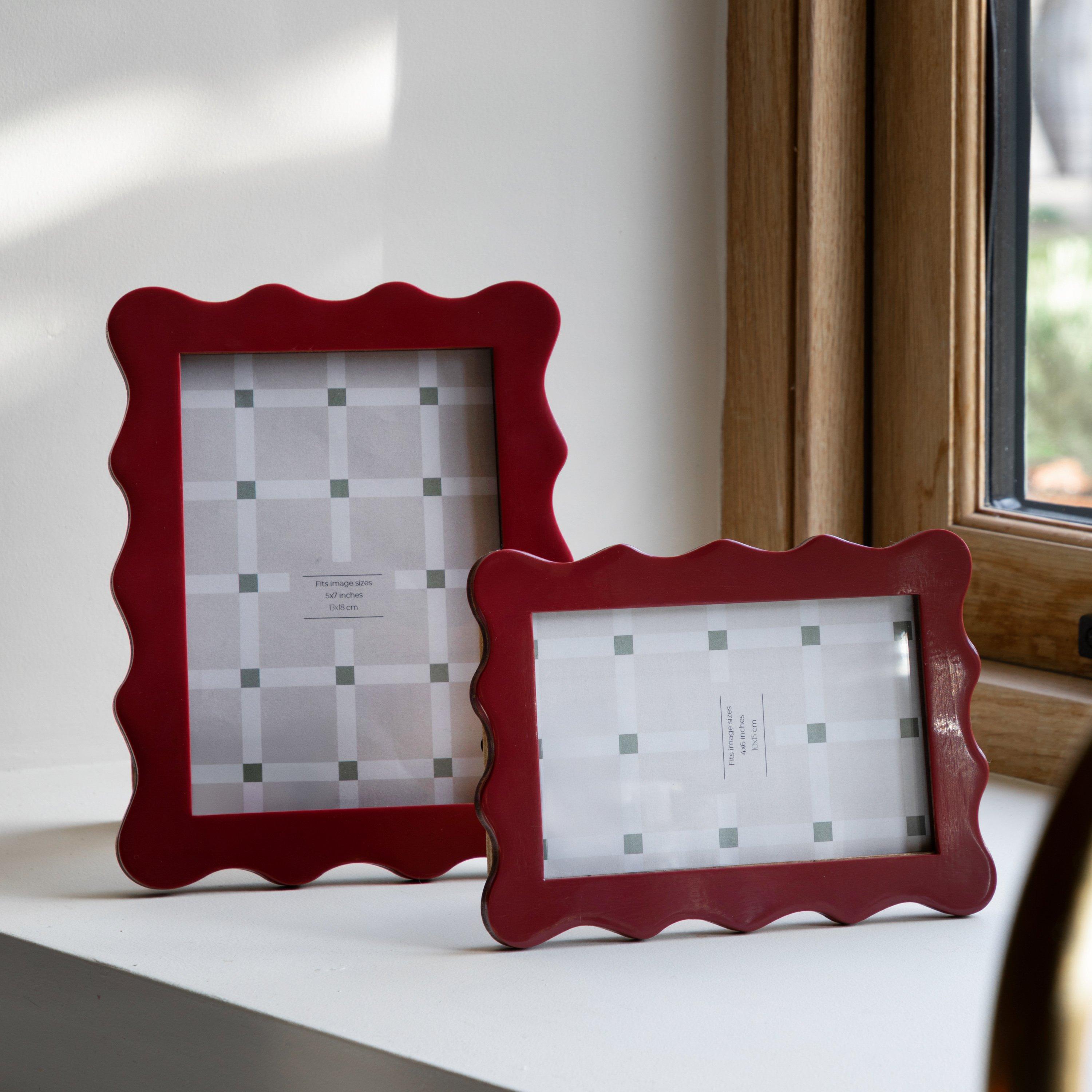 Red - Gallery - Viana Photo Frame 6x4in - 4