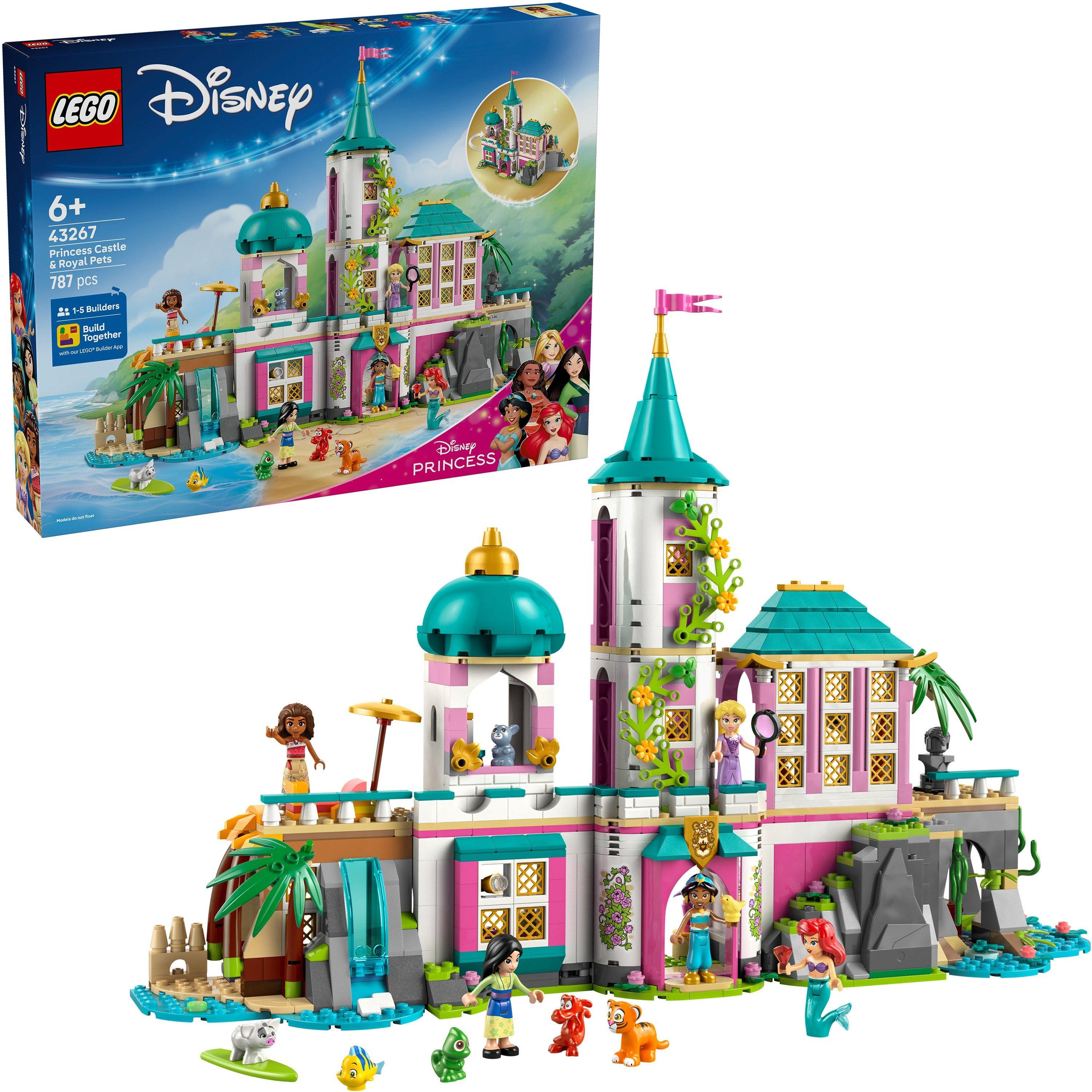 Princess Castle - LEGO - LEGO® Disney Princess Castle & Royal Pets Toy Building Playset 43267 - 1