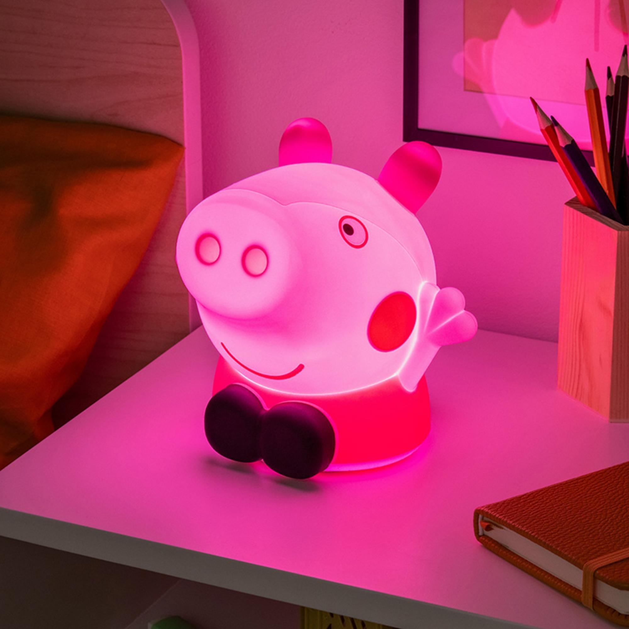 None - Paladone Products Ltd - Peppa Pig Silicone Lamp - 10