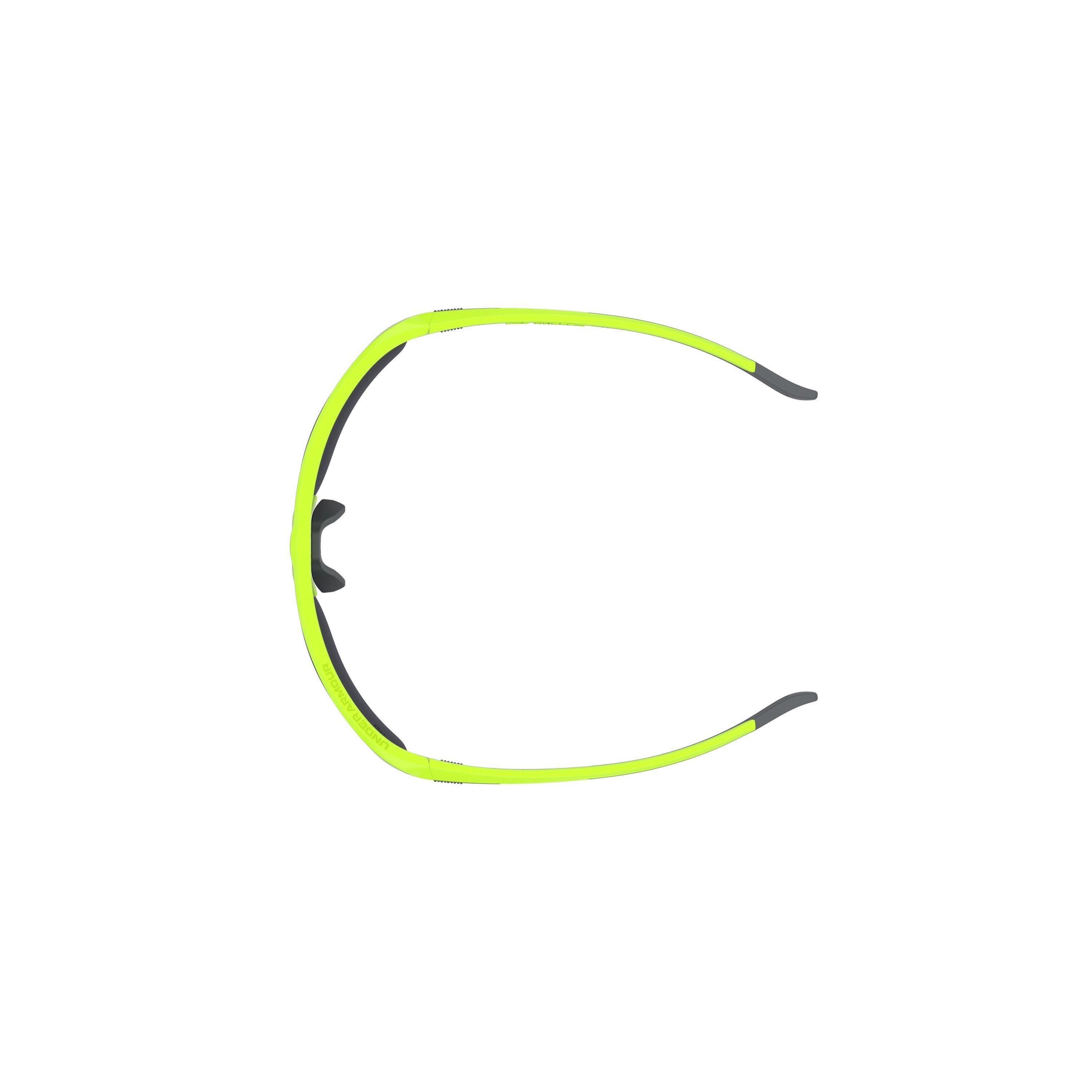 Yellow - Under Armour - Compete Wrap Sunglass - 5