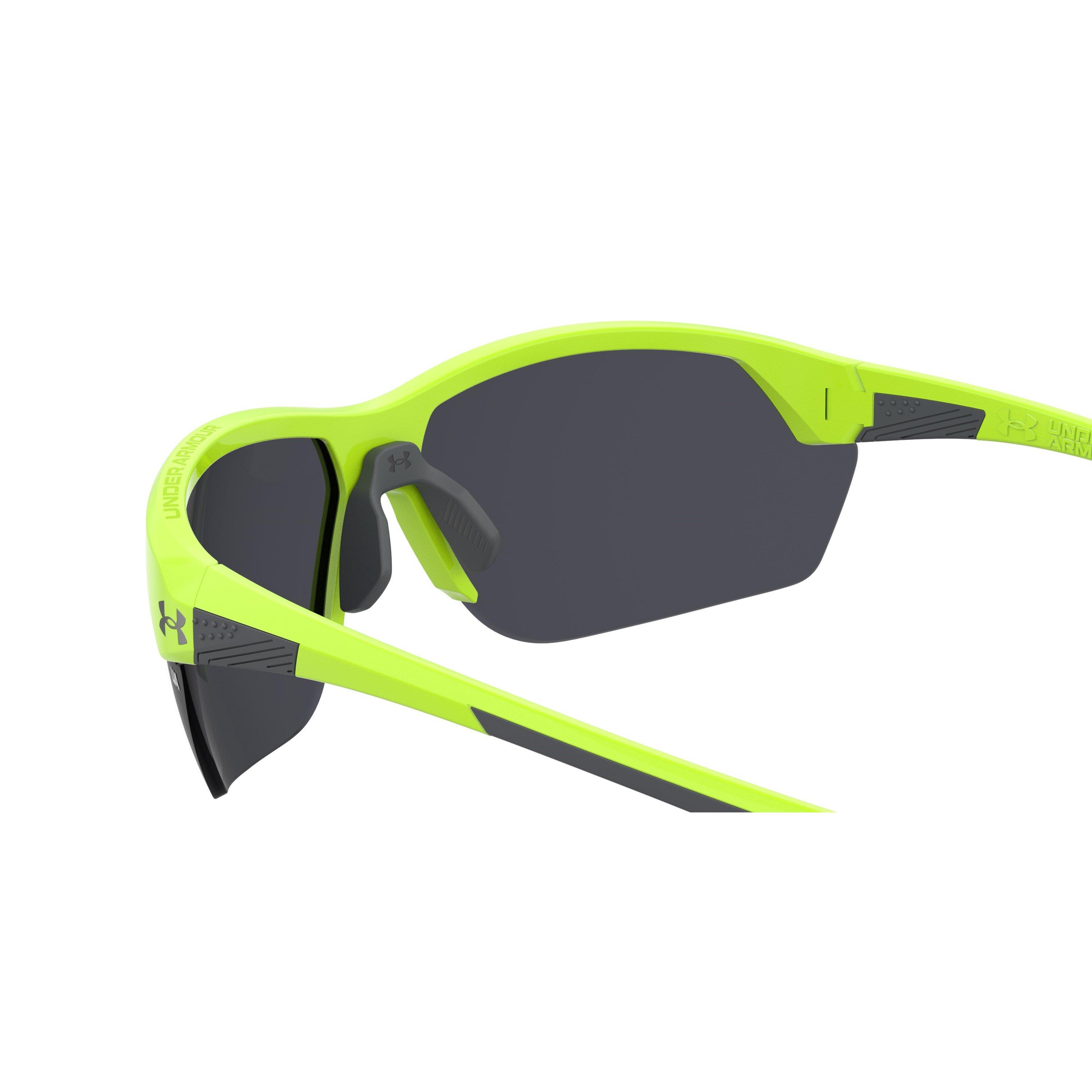 Yellow - Under Armour - Compete Wrap Sunglass - 6