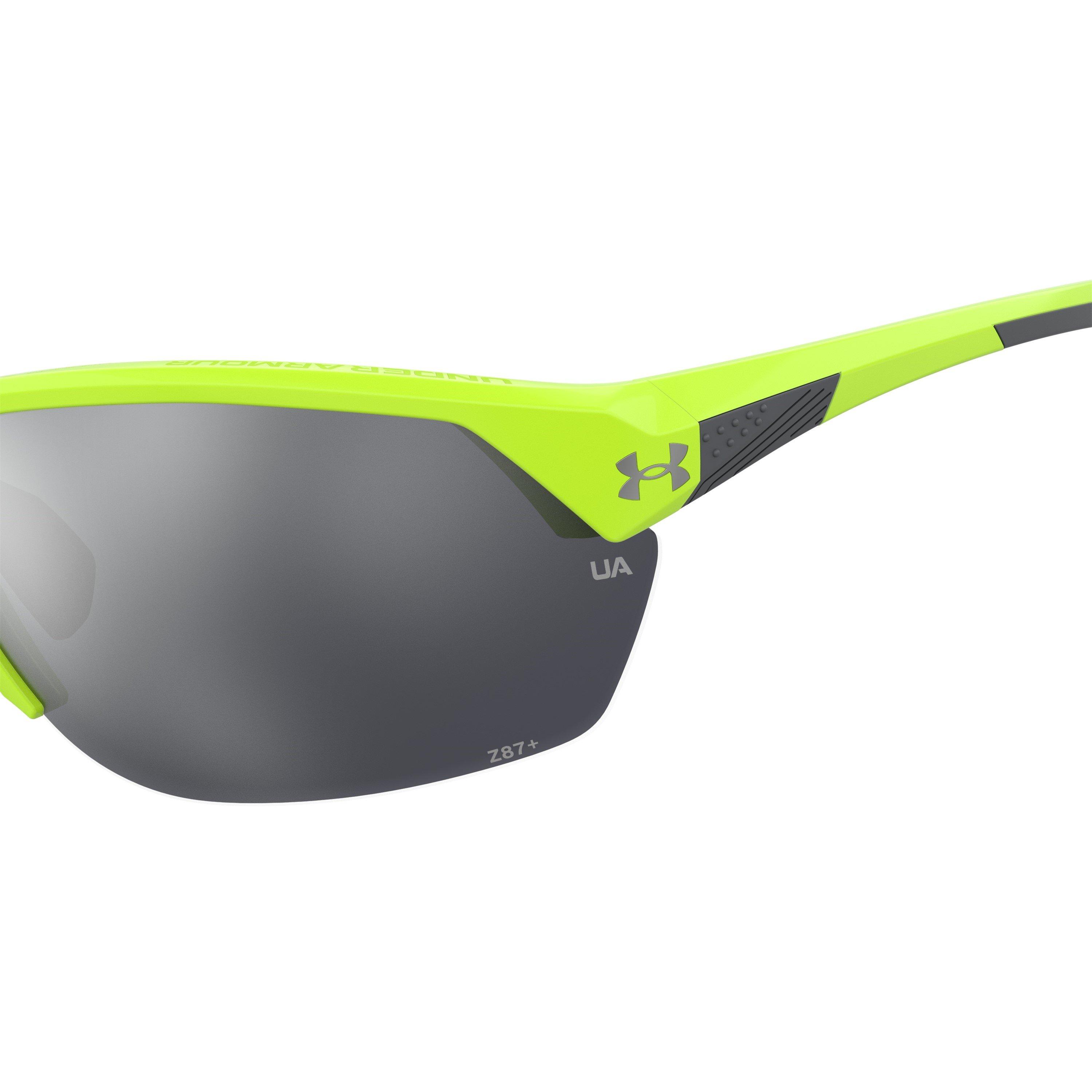 Yellow - Under Armour - Compete Wrap Sunglass - 8