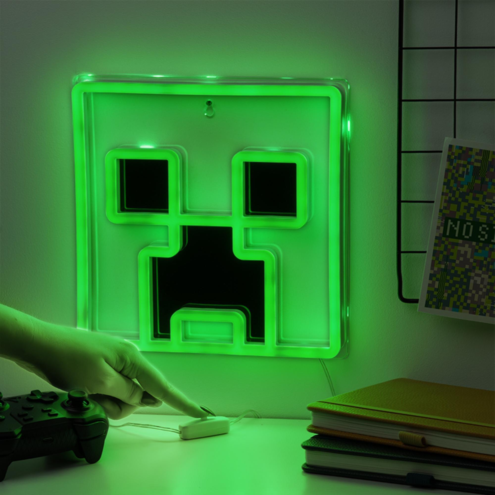 None - Paladone Products Ltd - MC Creeper Neon Lamp - 5