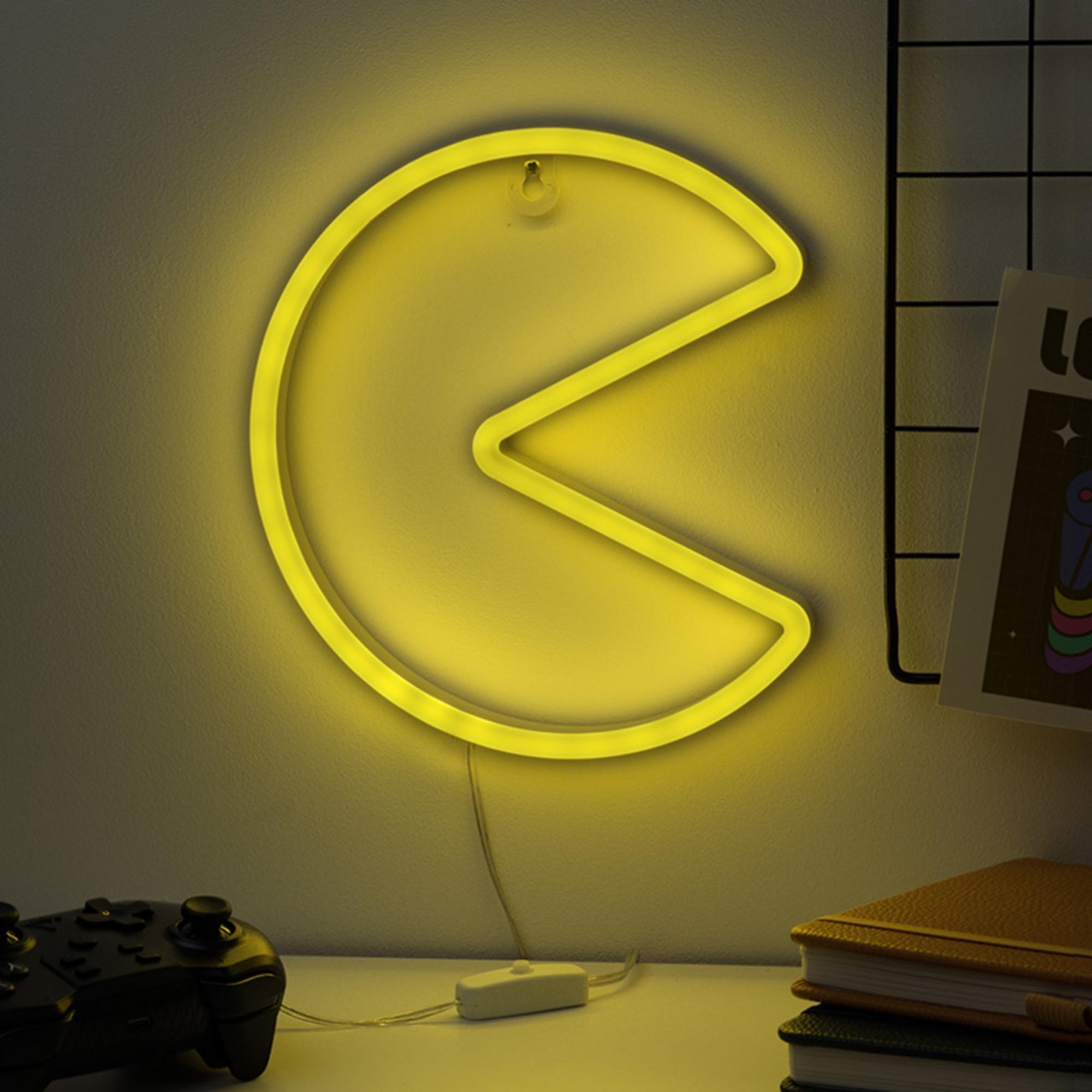 None - Paladone Products Ltd - Pac Man Neon Lamp - 6