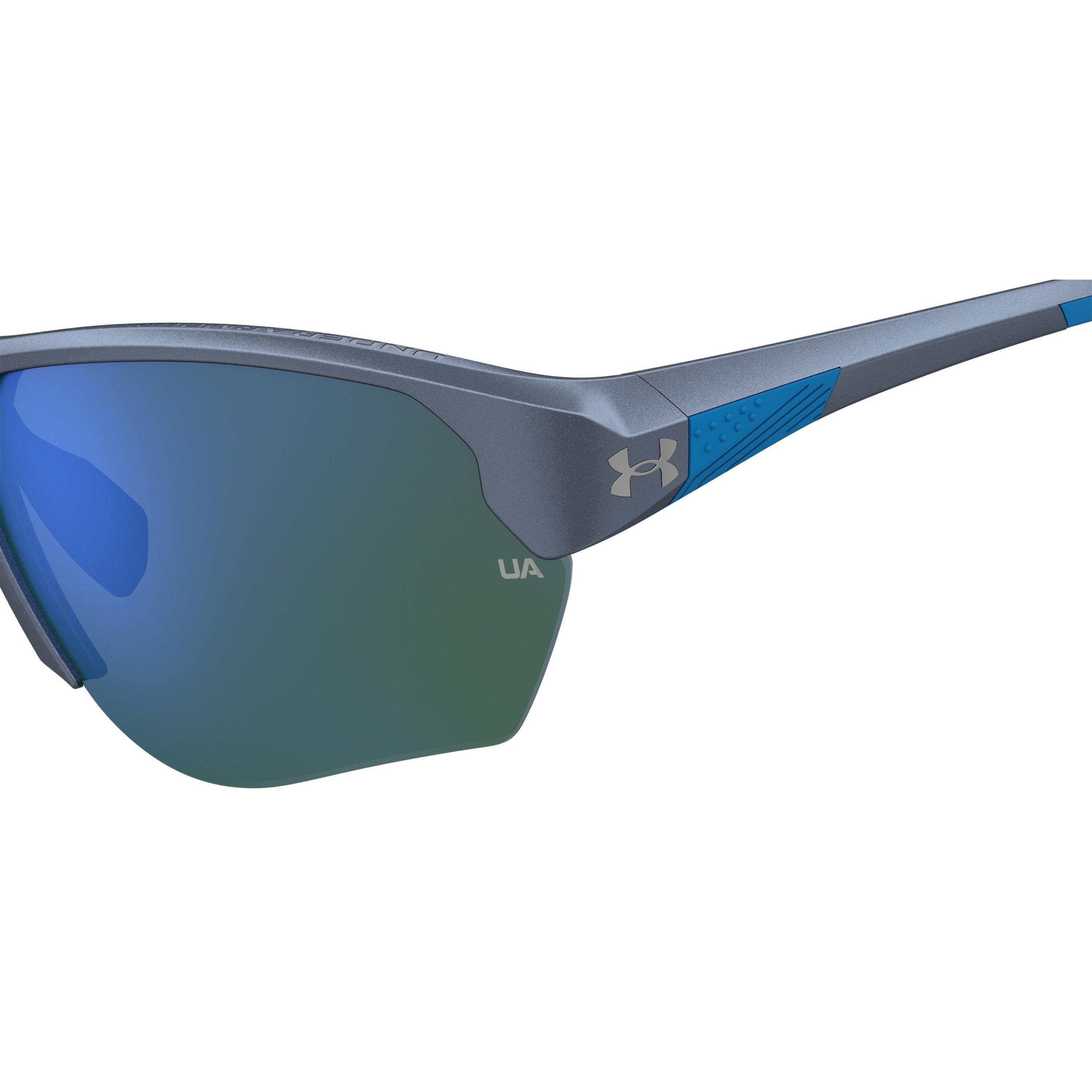 Blue - Under Armour - Men's Compete Wrap Sunglasses - 7