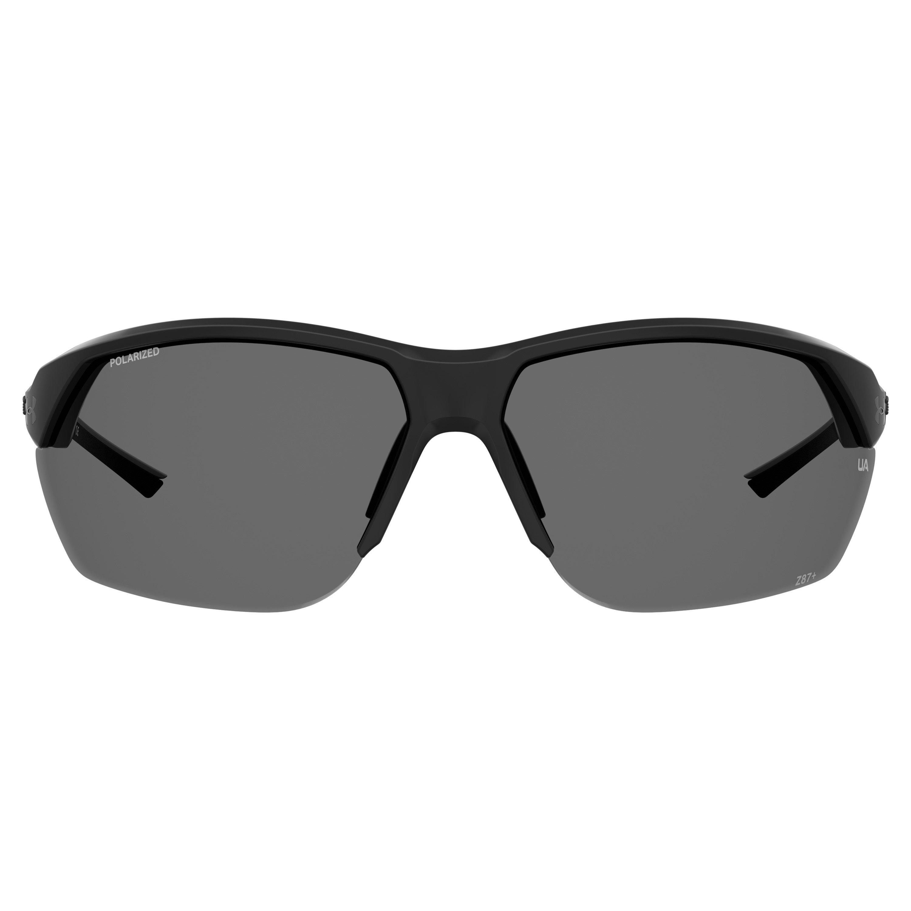 Schwarz - Under Armour - Men's Compete Wrap Sunglasses - 2