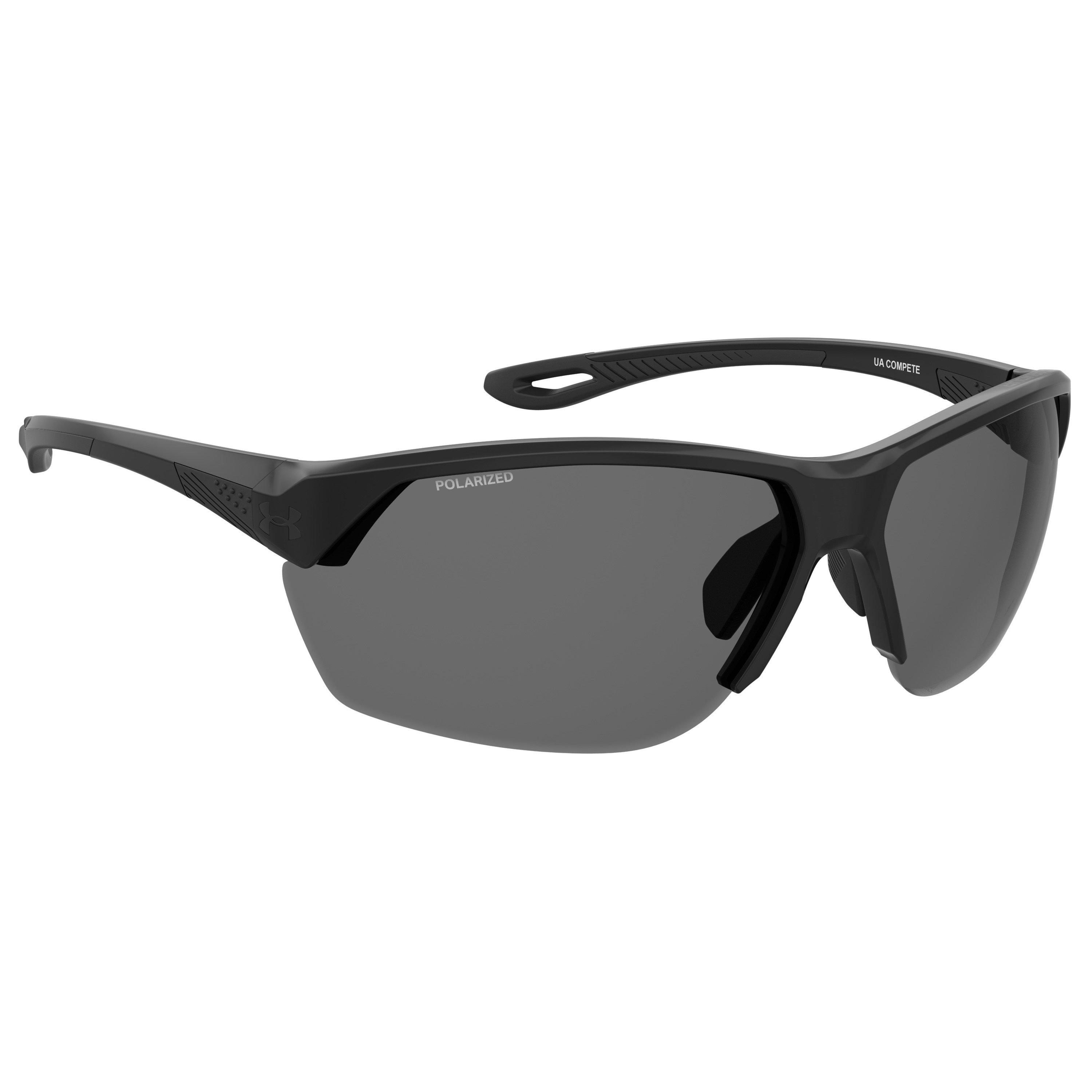 Schwarz - Under Armour - Men's Compete Wrap Sunglasses - 3