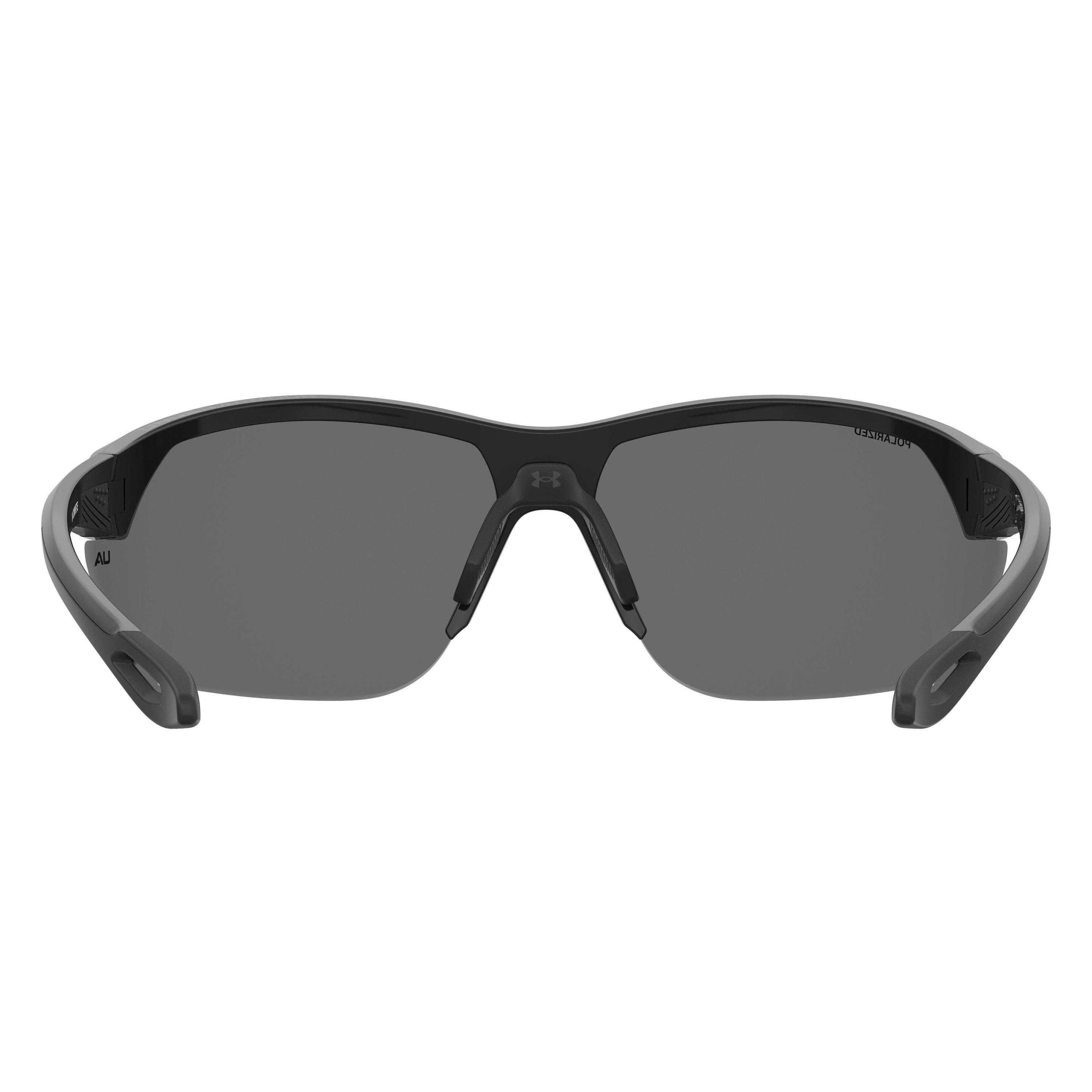 Schwarz - Under Armour - Men's Compete Wrap Sunglasses - 4
