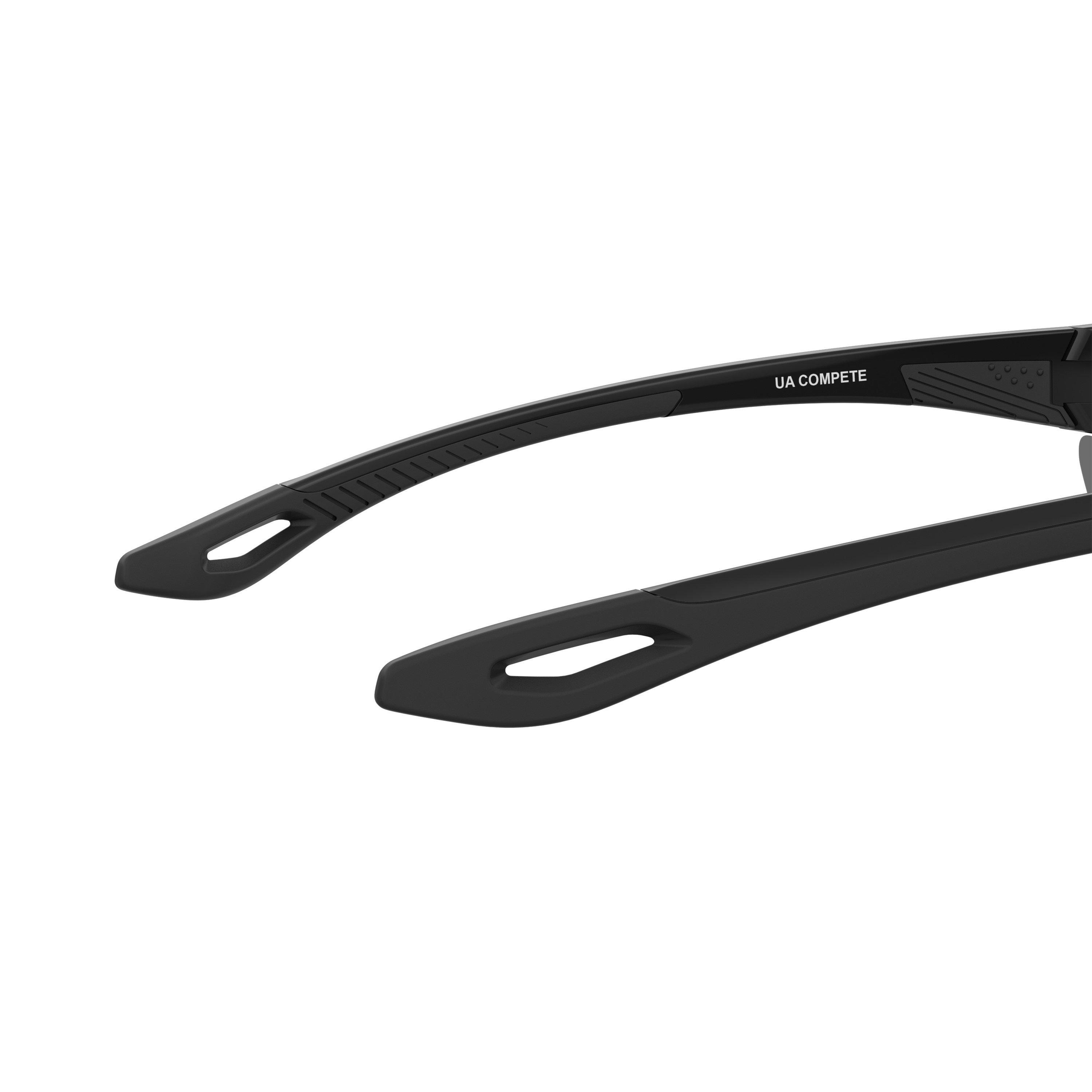 Schwarz - Under Armour - Men's Compete Wrap Sunglasses - 6