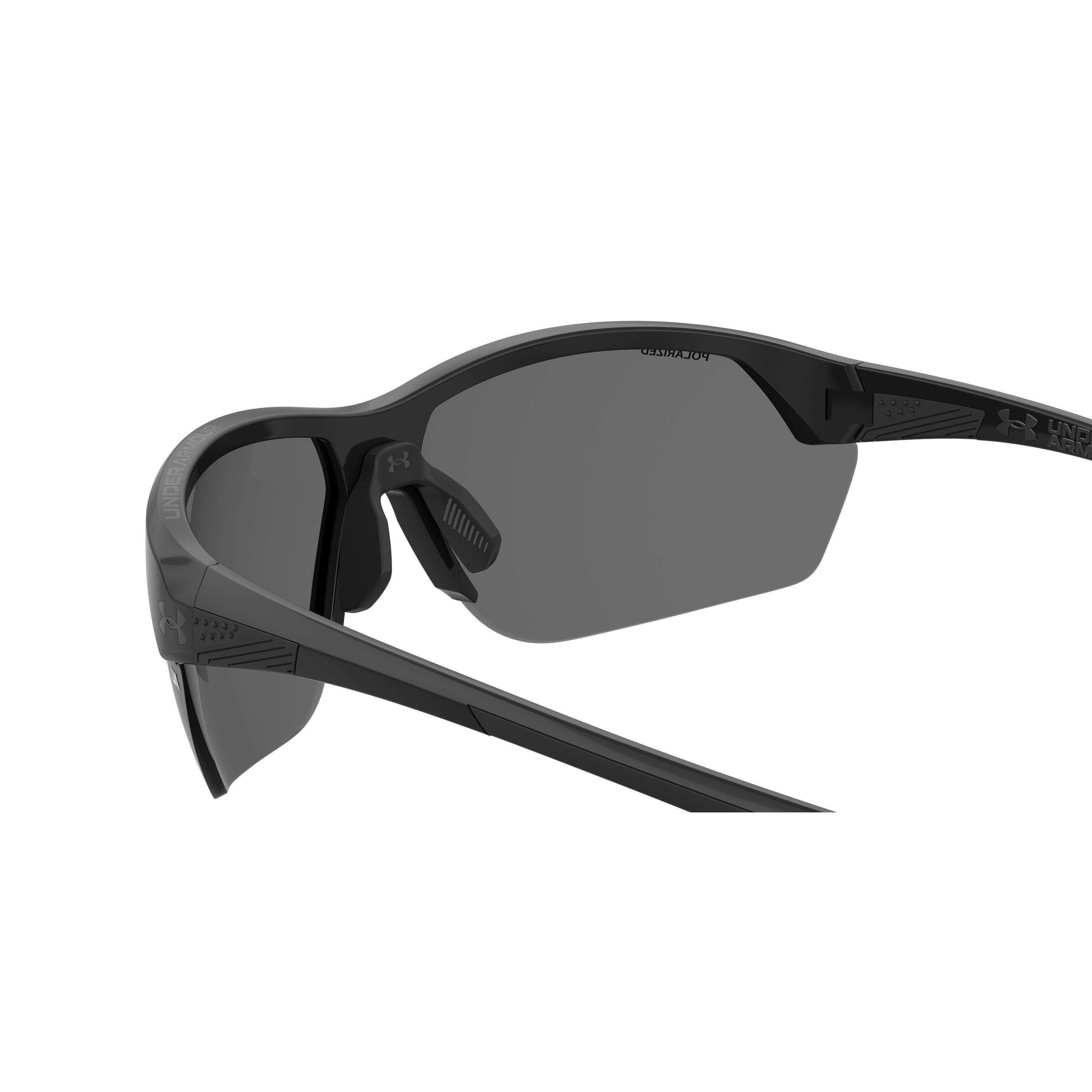 Schwarz - Under Armour - Men's Compete Wrap Sunglasses - 8