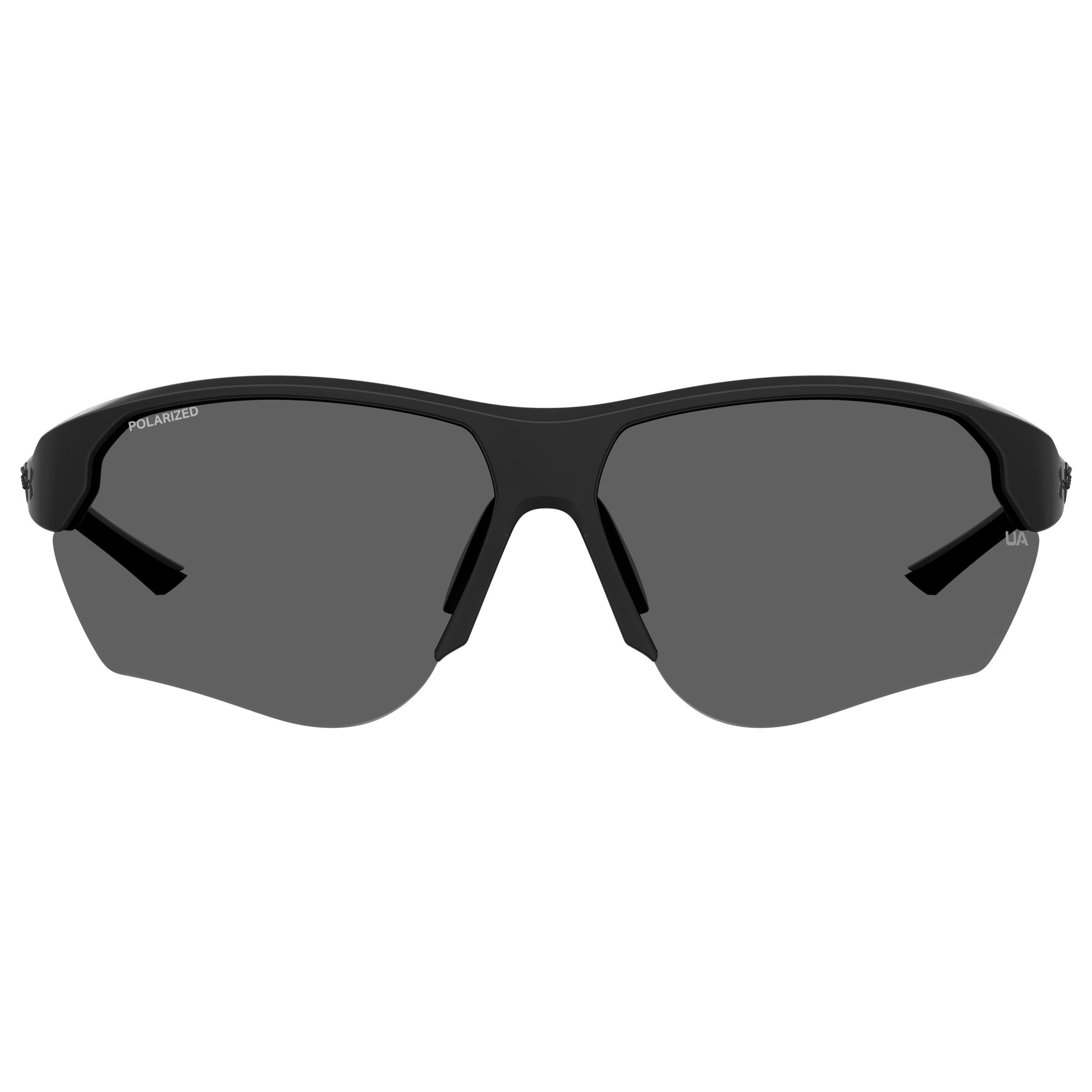 Black - Under Armour - Men's Compete Wrap Sunglasses - 2