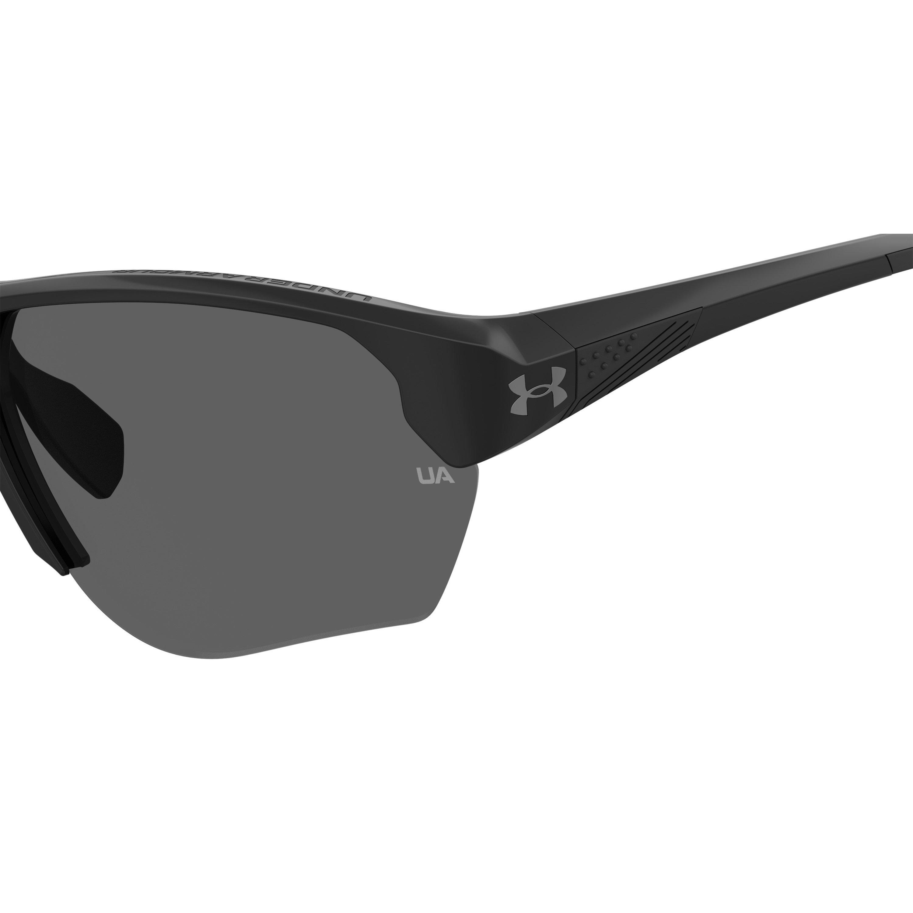 Black - Under Armour - Men's Compete Wrap Sunglasses - 5