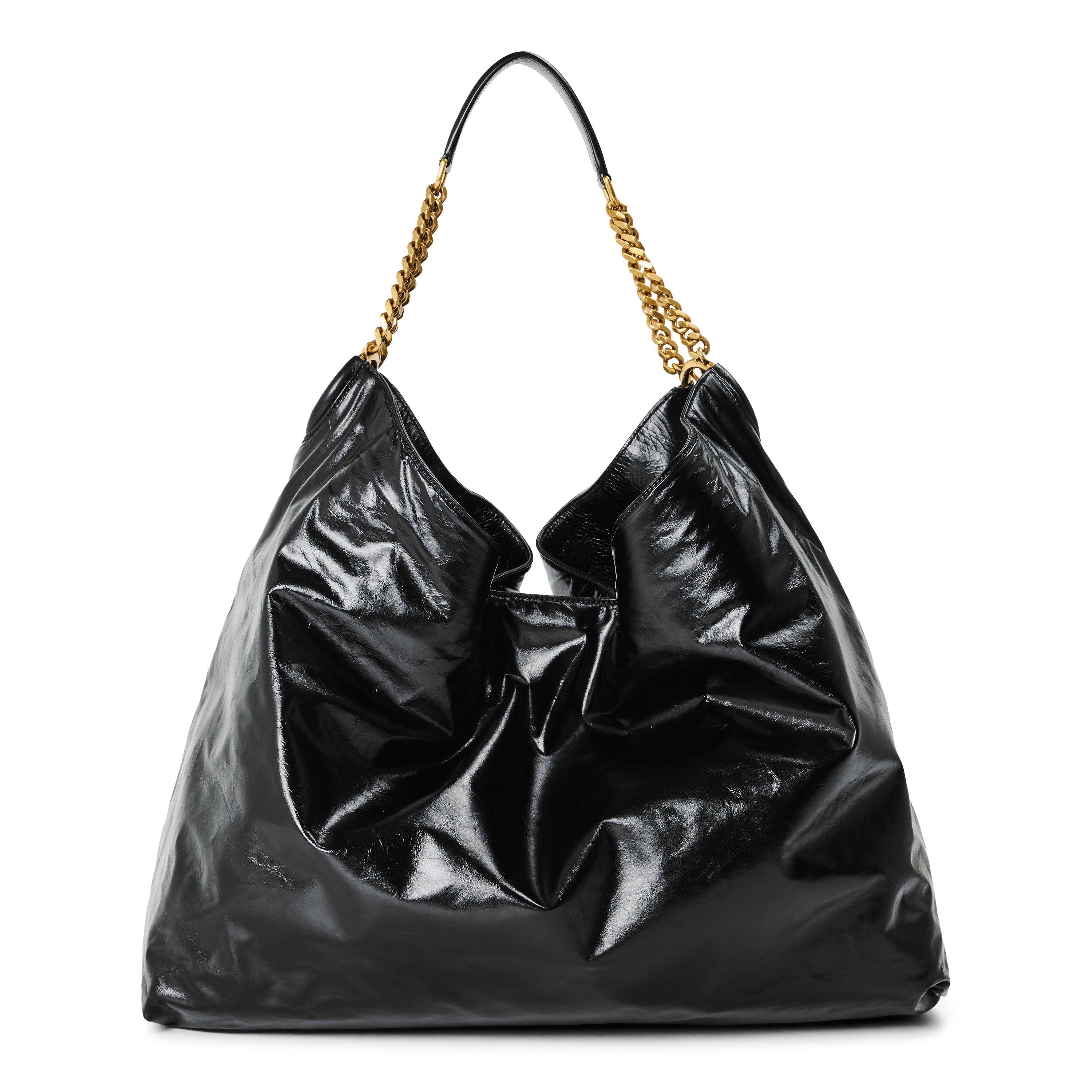 Nero - Saint Laurent - Women's Anelli Hobo Shoulder Bag - 1