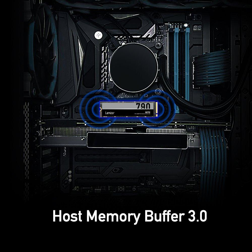 Black - Lexar - NM790 M.2 NVMe PCle SSD 2TB - 10