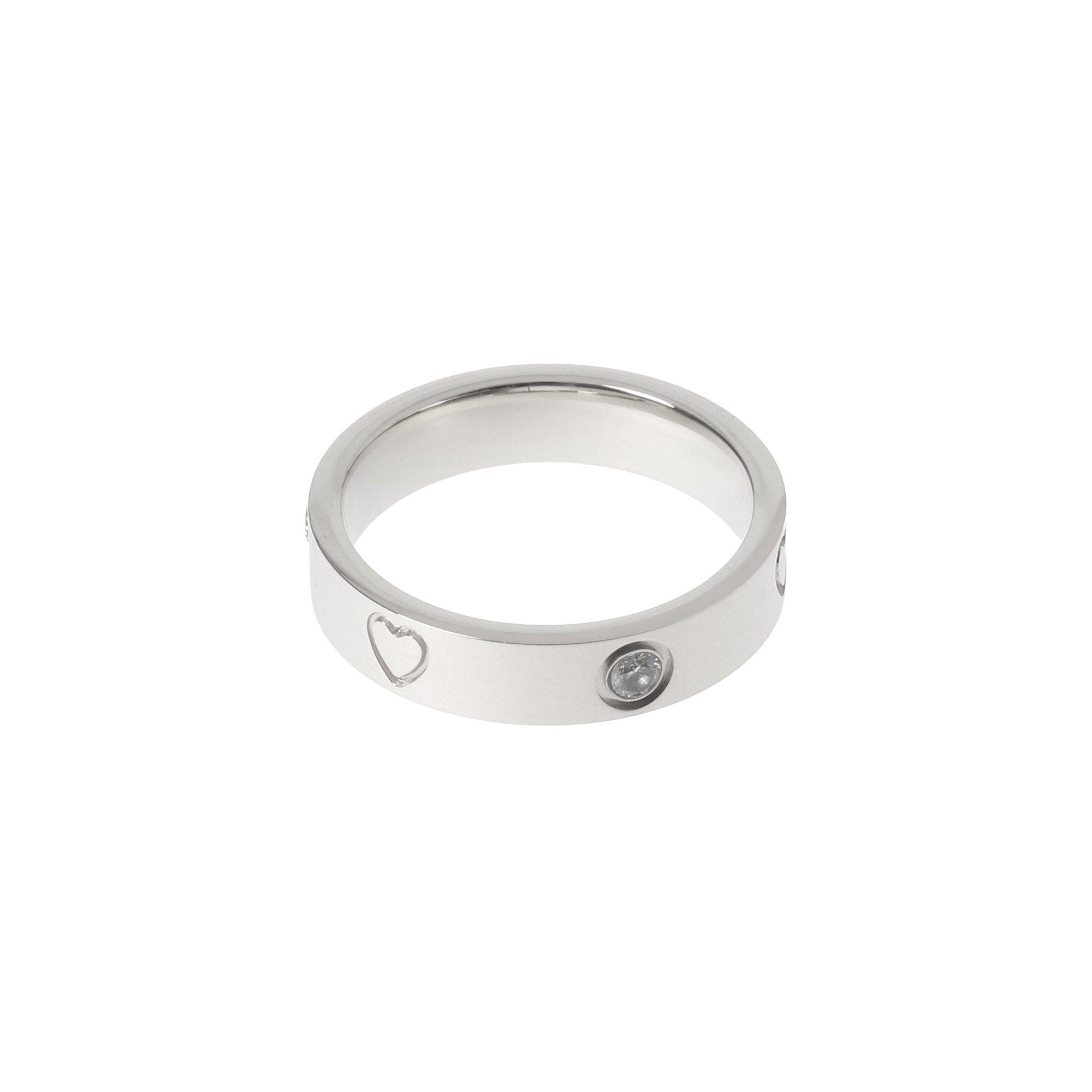 Silber - Miso - Motif Stainless Steel Ring - 2