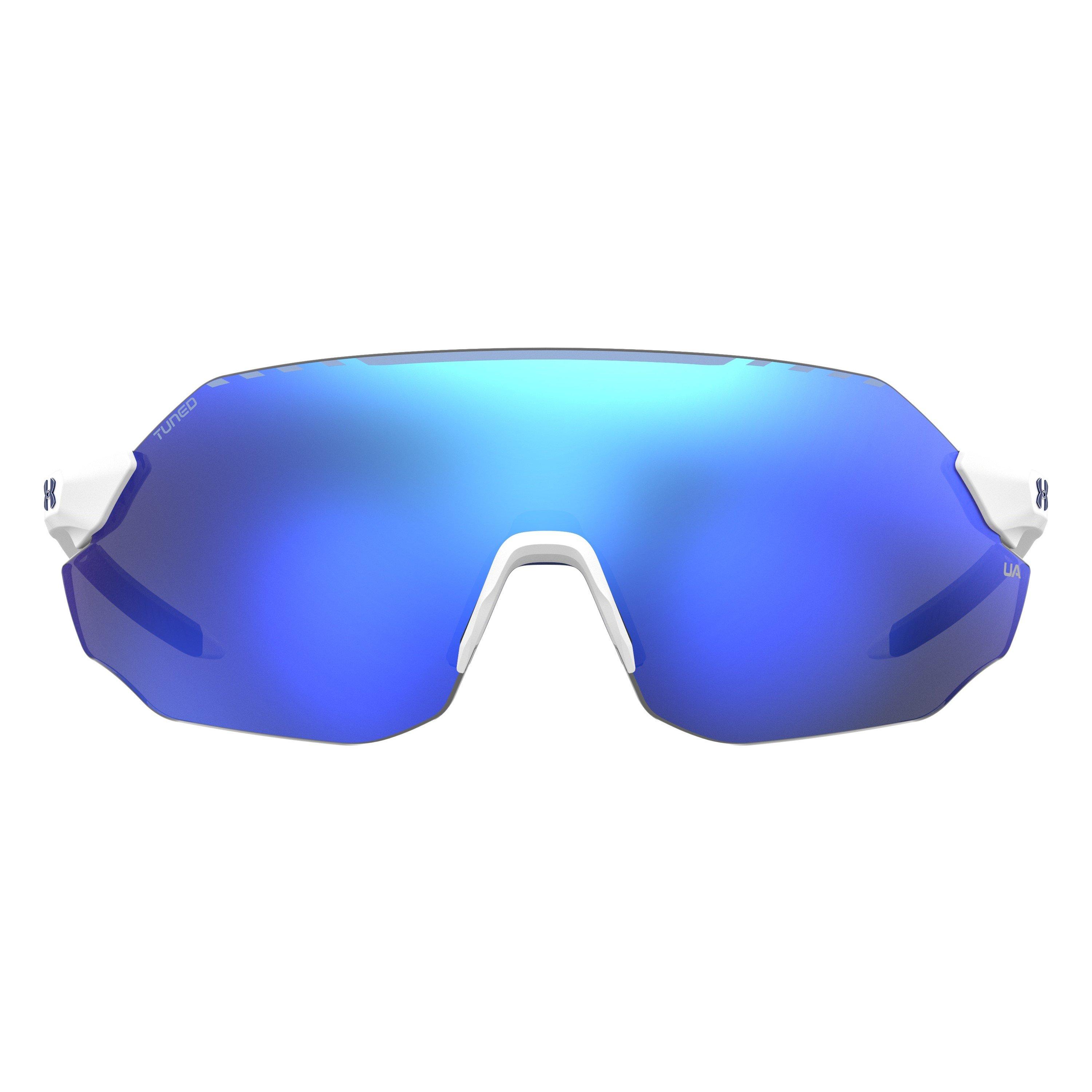 White - Under Armour - Halftime TUNED™ Basketball Sunglasses Adults - 2