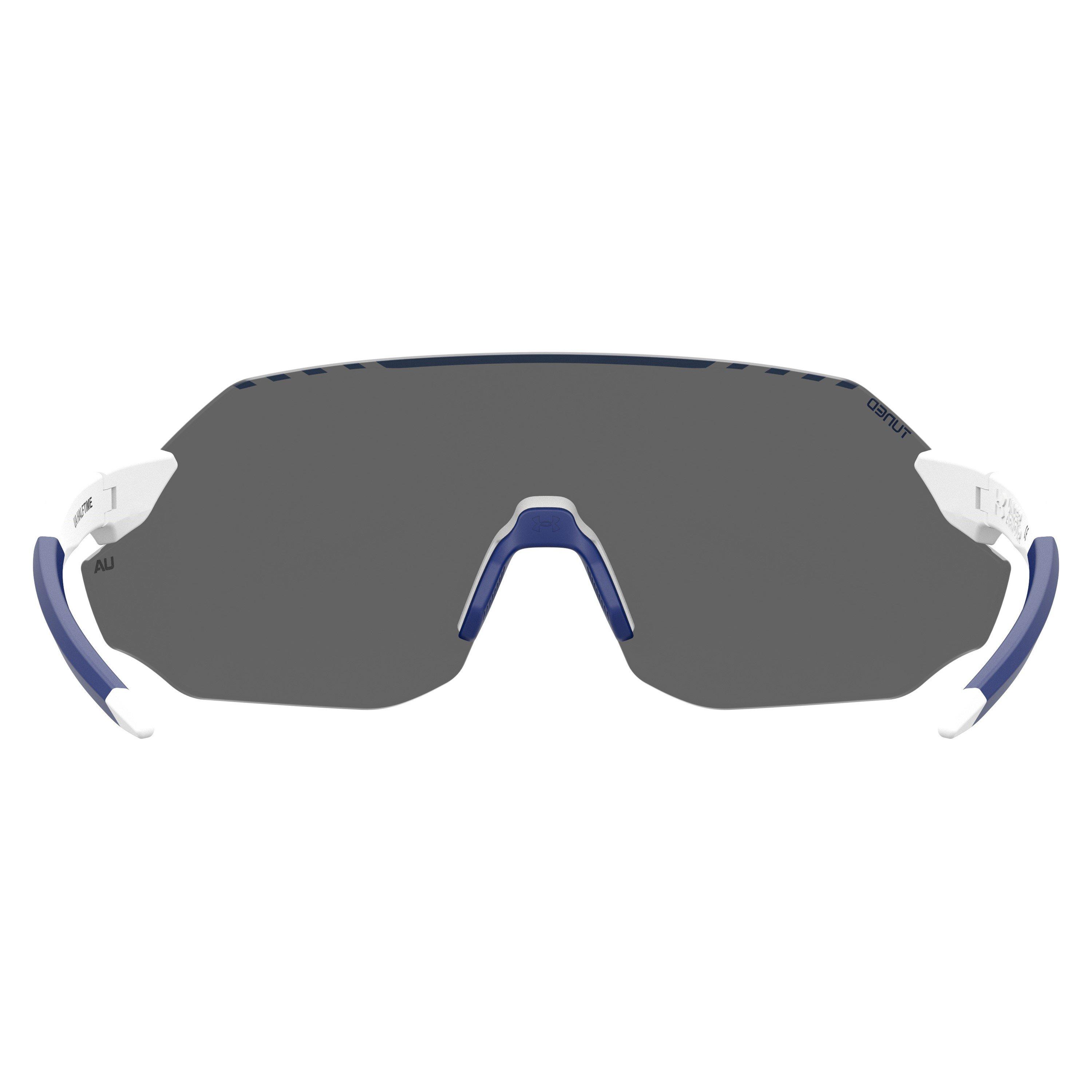 White - Under Armour - Halftime TUNED™ Basketball Sunglasses Adults - 4