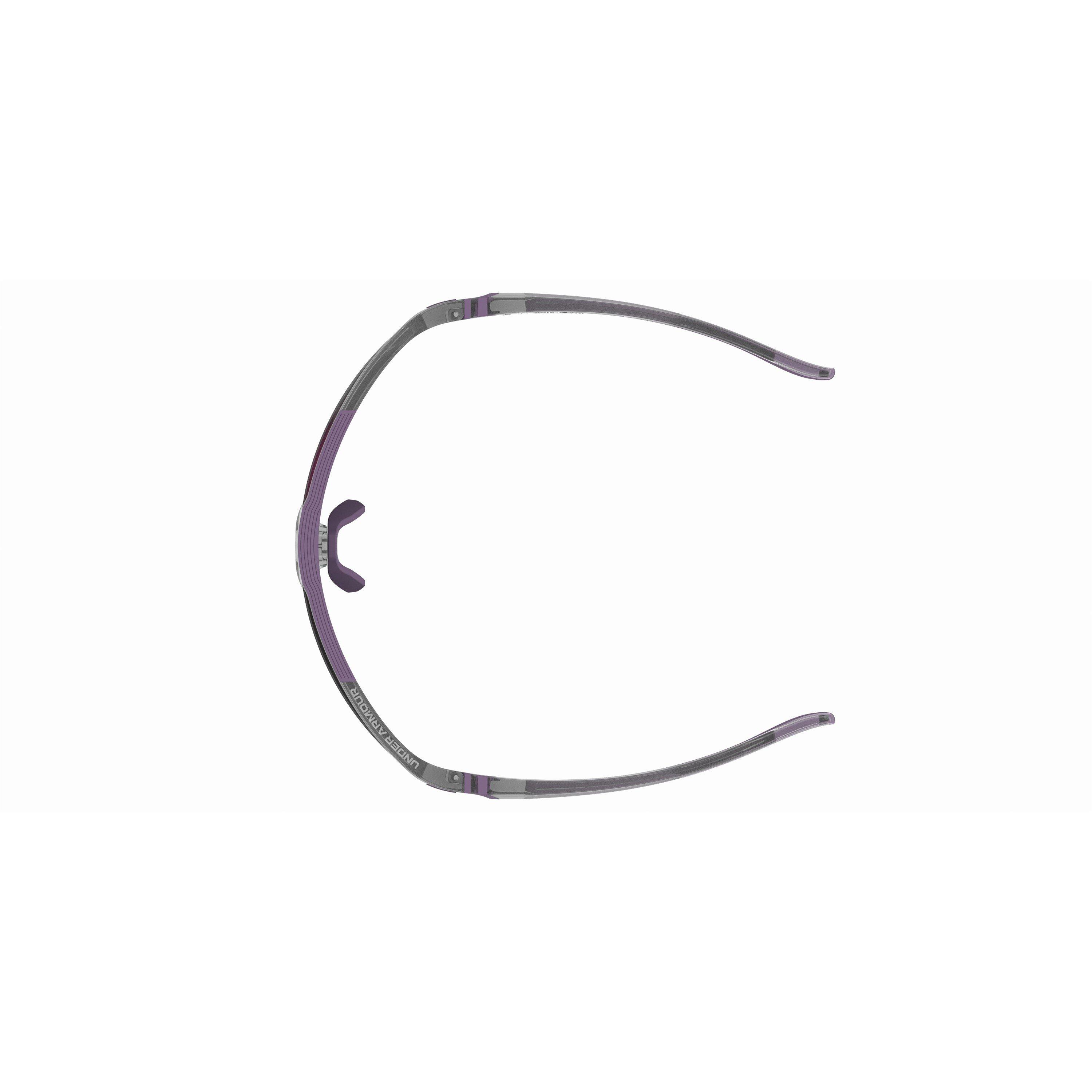 Grey - Under Armour - Yard Pro Wrap Sunglasses - 4