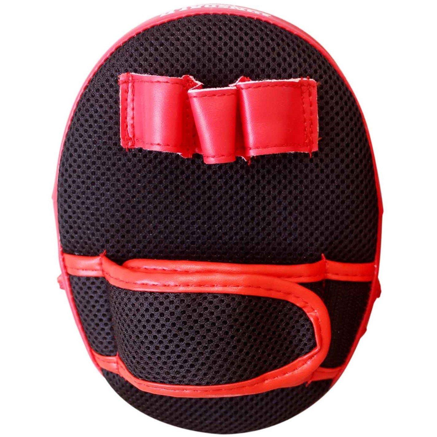 Red/Black - Lonsdale - Boxing Glove and Pad Set Juniors - 6