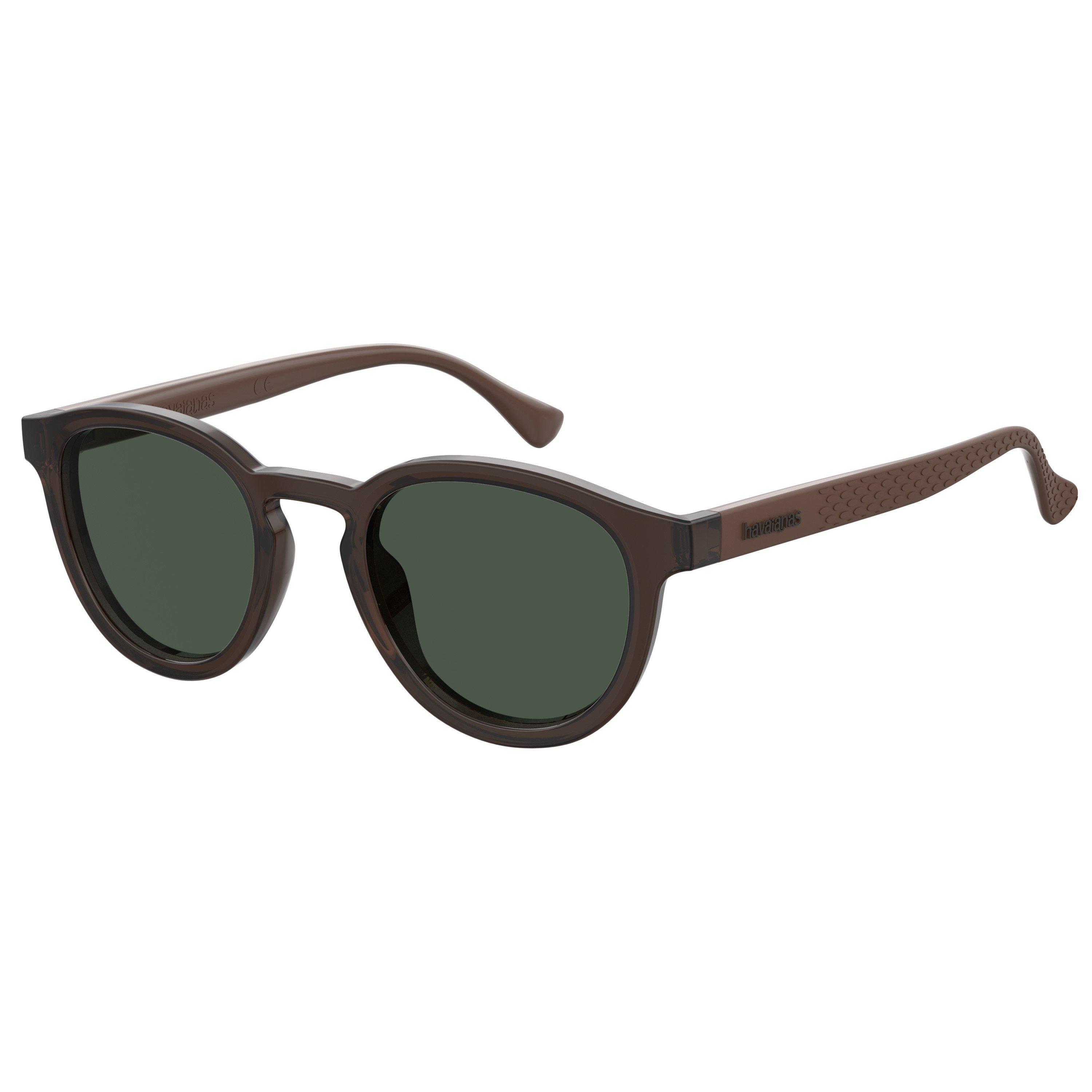 Brown - Havaianas - Adults Cedro Round Sunglasses - 1
