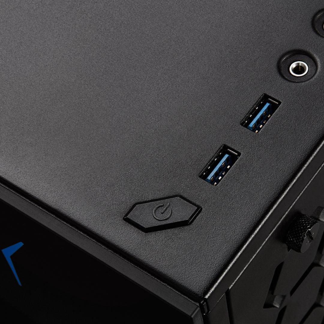 Crna - Medion - Erazer Engineer X30 Gaming Desktop – Intel Core i7-14700 NVIDIA RTX 5070 Windows 11 Home - 7