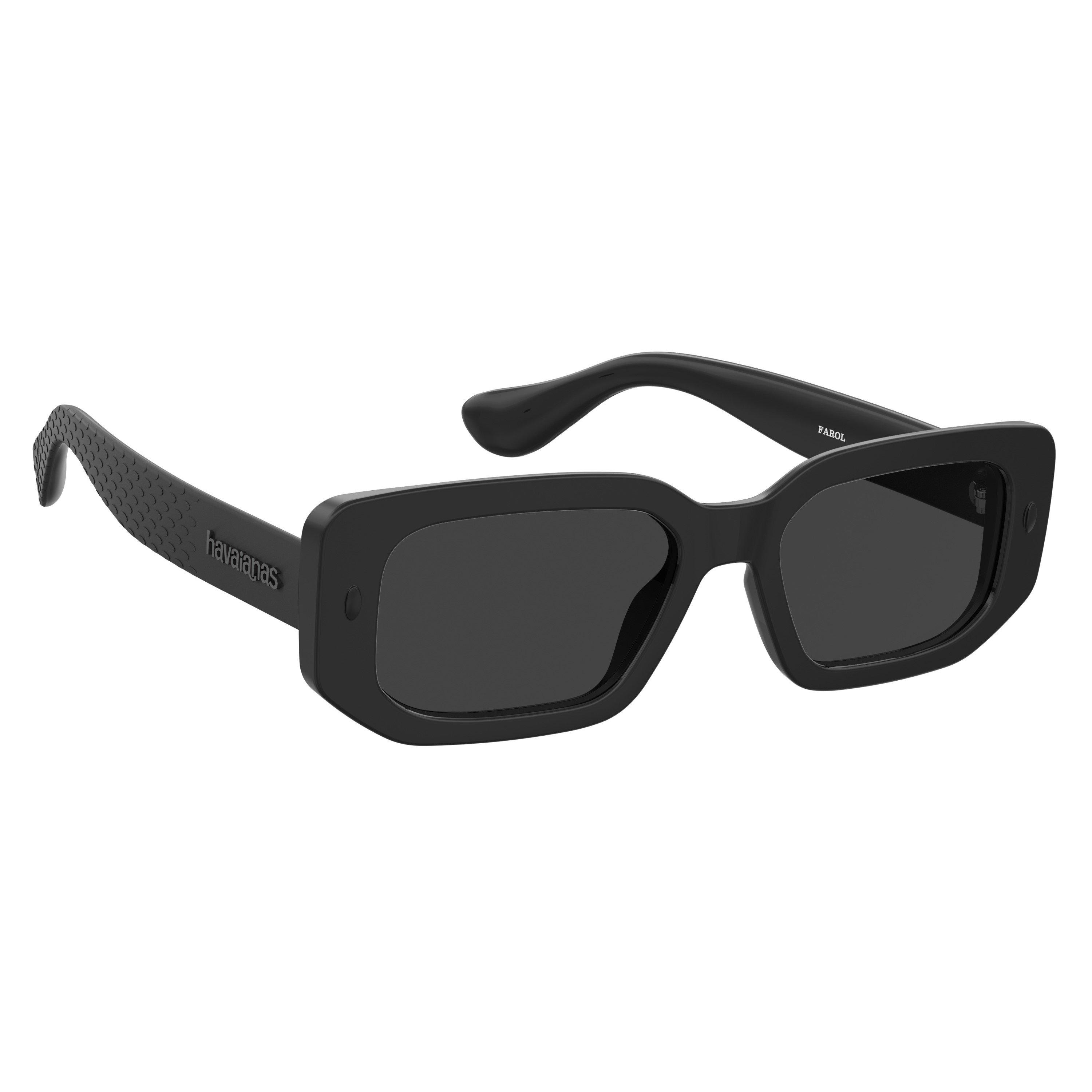 Black - Havaianas - Adults Farol Rectangle Sunglasses - 3