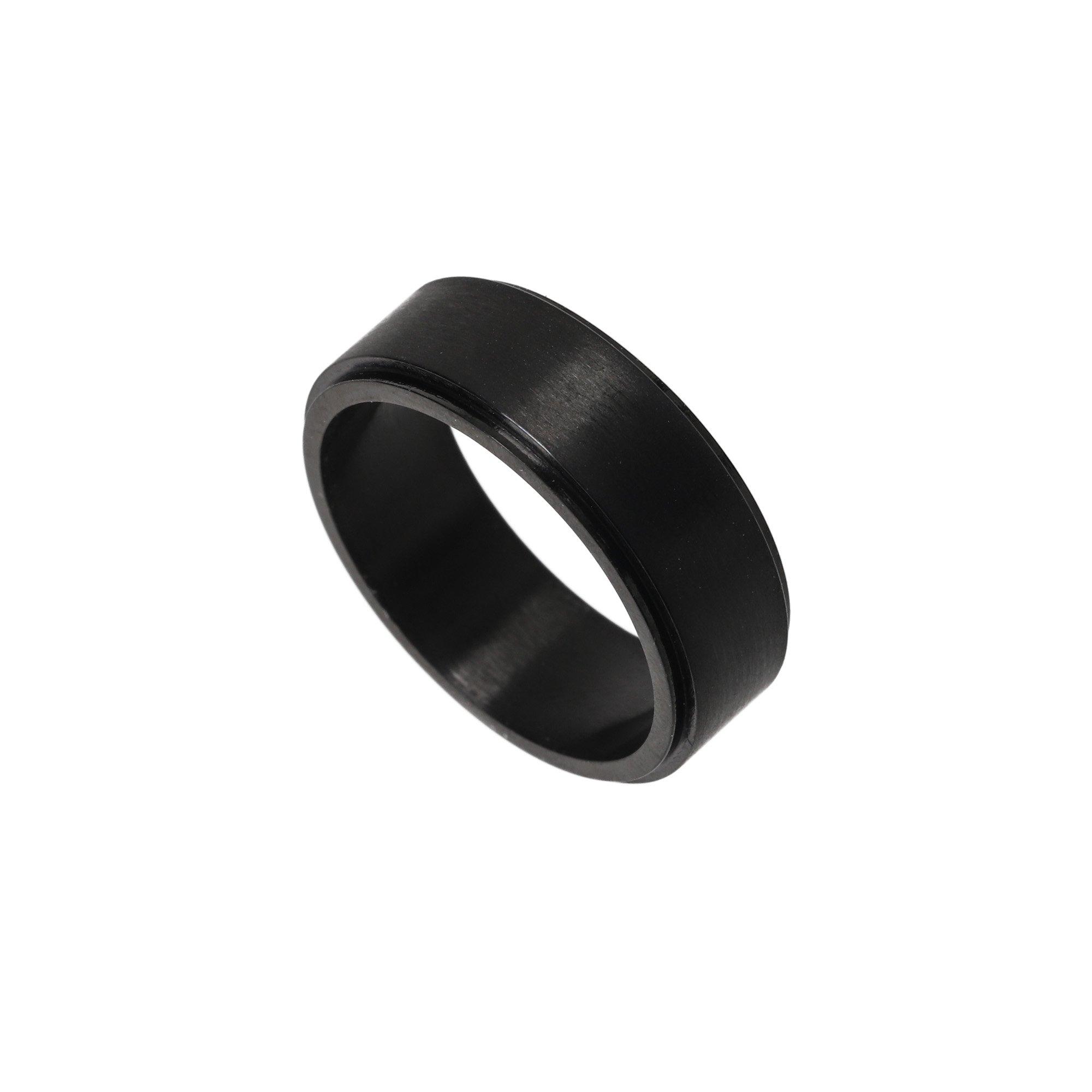 Sort - Fabric - Stainless Steel Spinner Ring - 2