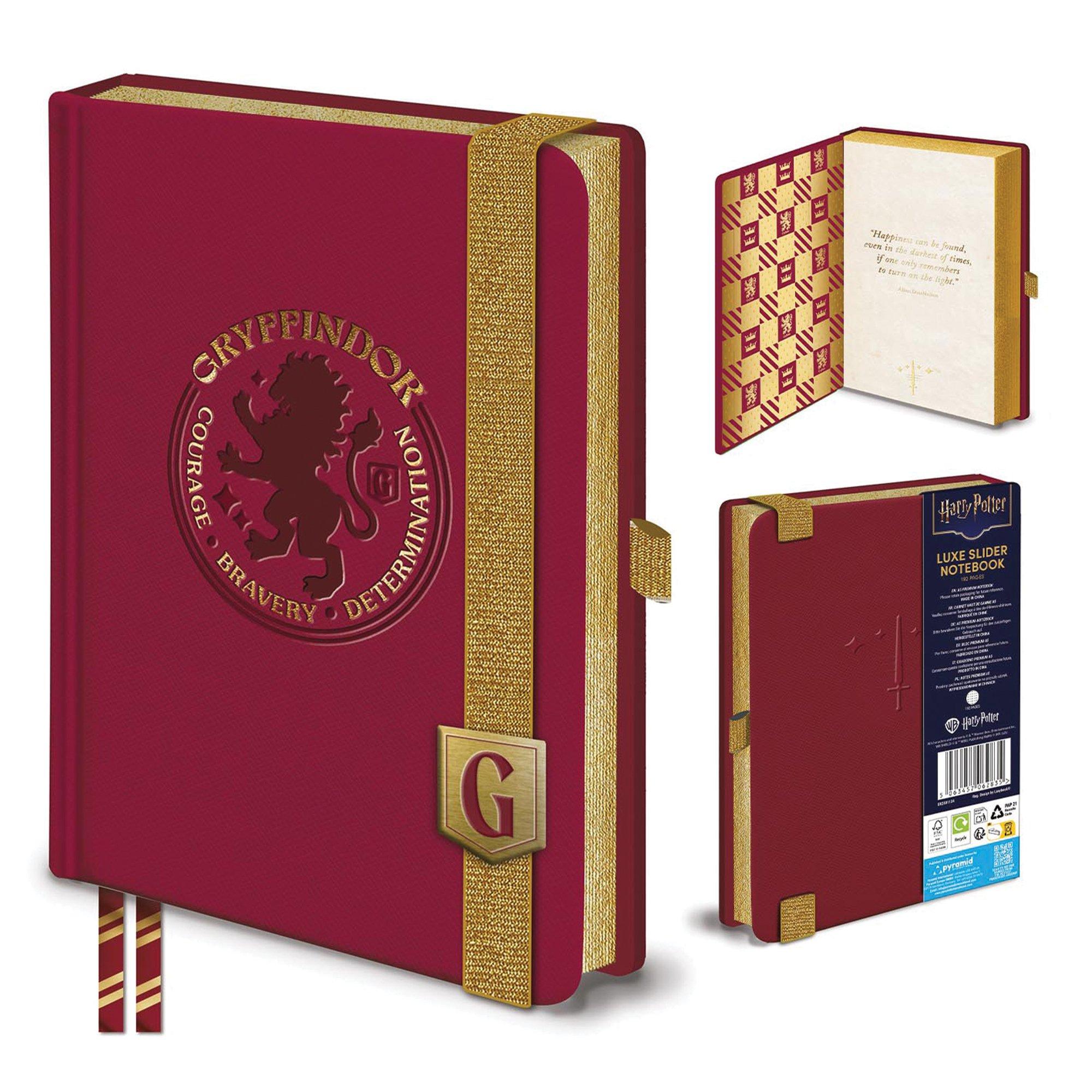 Harry Potter - Character - Harry Potter Gryffindor Luxe Slider Notebook - 1