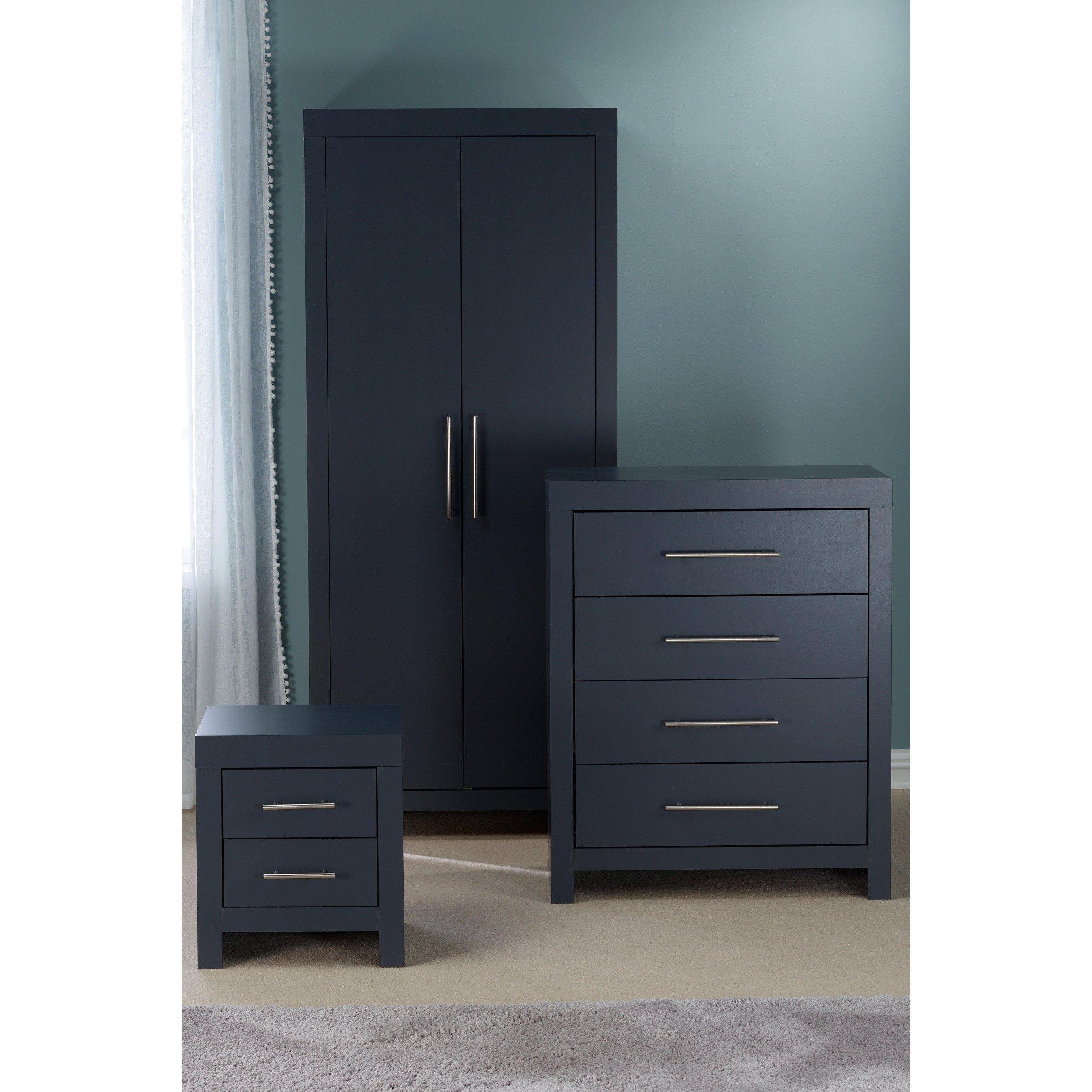 Grey - Homelife - Acapulco 3-Piece Bedroom Furniture Set - 2