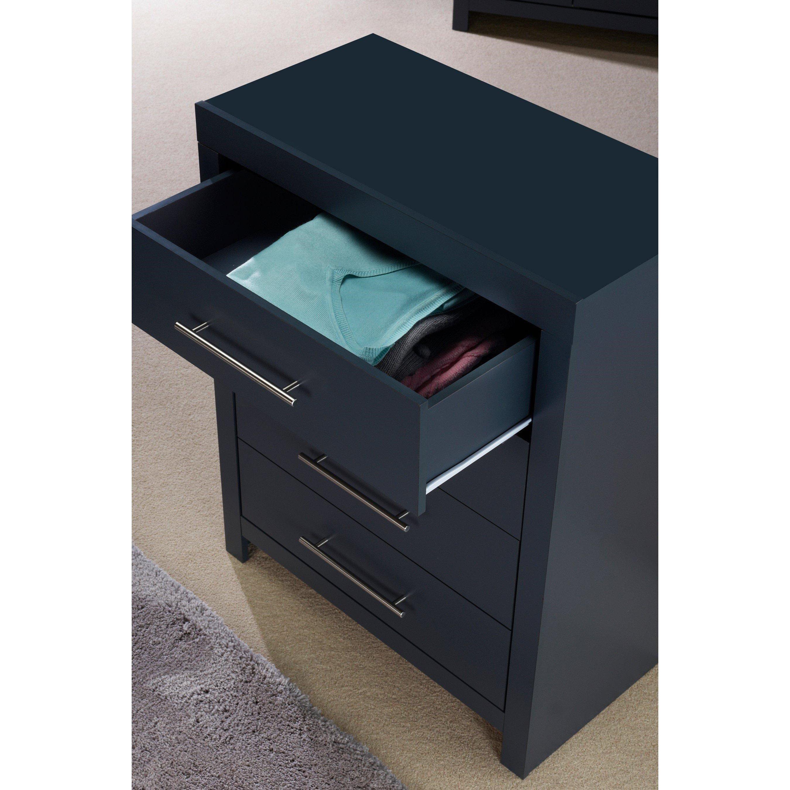 Grey - Homelife - Acapulco 3-Piece Bedroom Furniture Set - 5