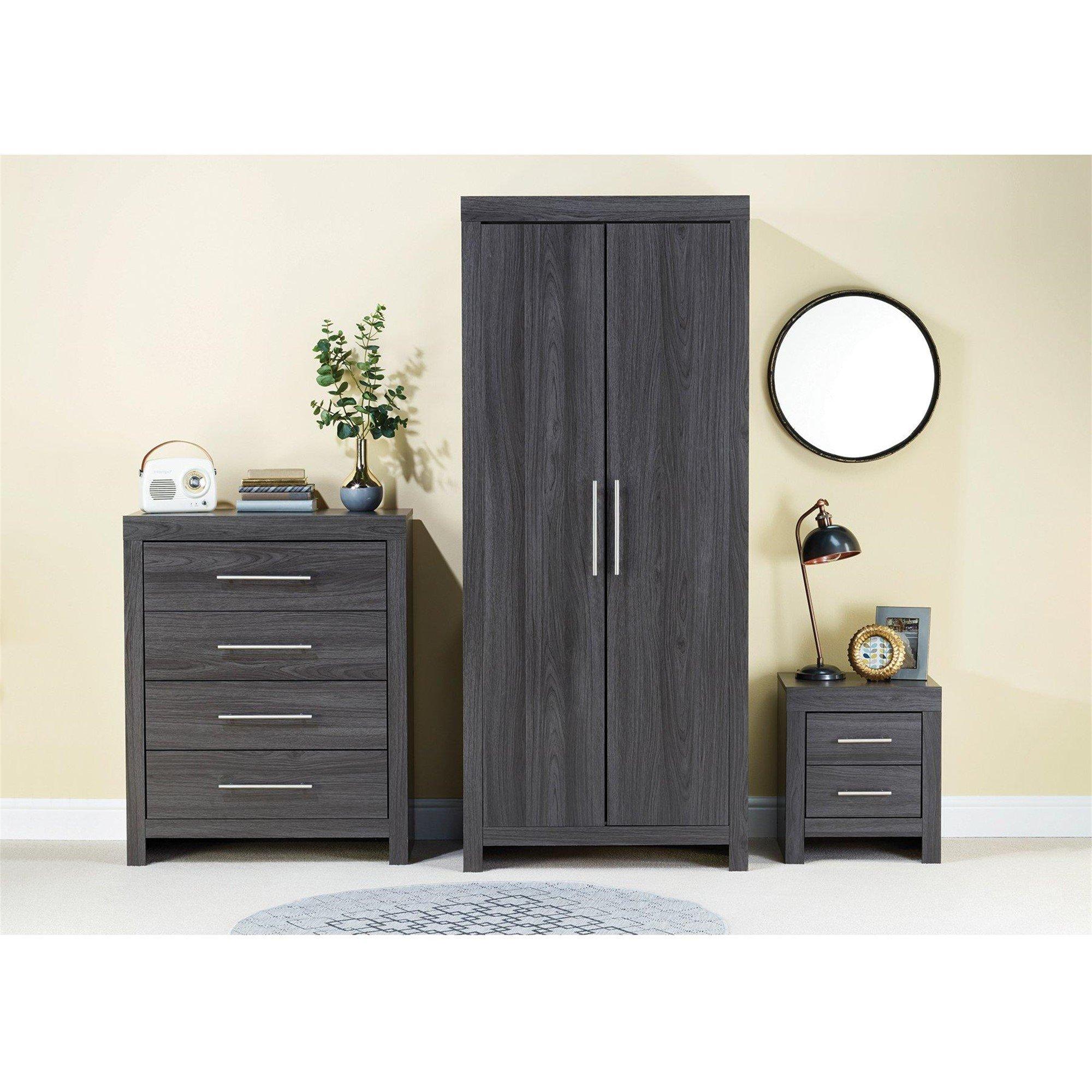 Grey Wood - Homelife - Acapulco 3-Piece Bedroom Furniture Set - 2