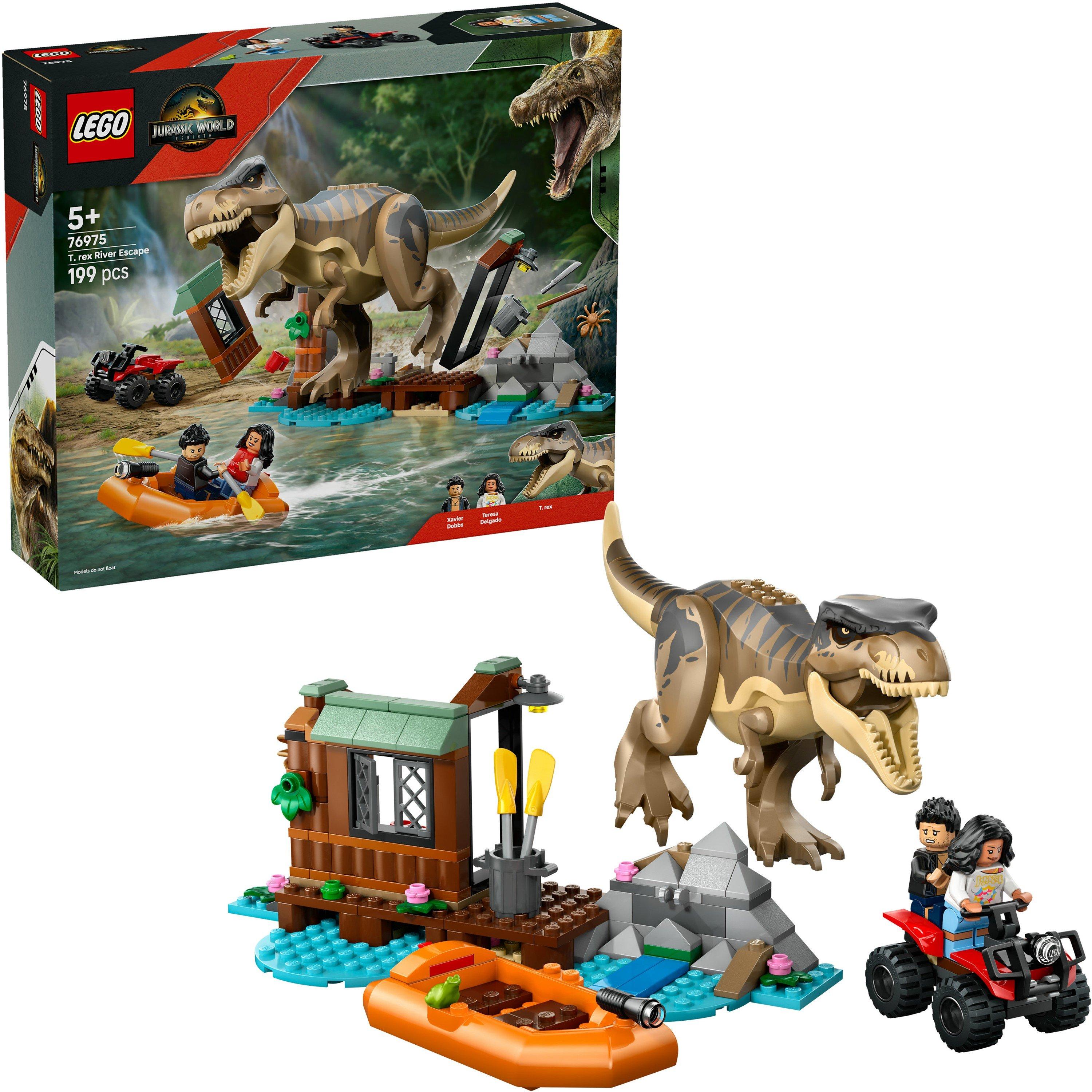 TBC - LEGO - Jurassic World - T. rex River Escape 76975 - 1