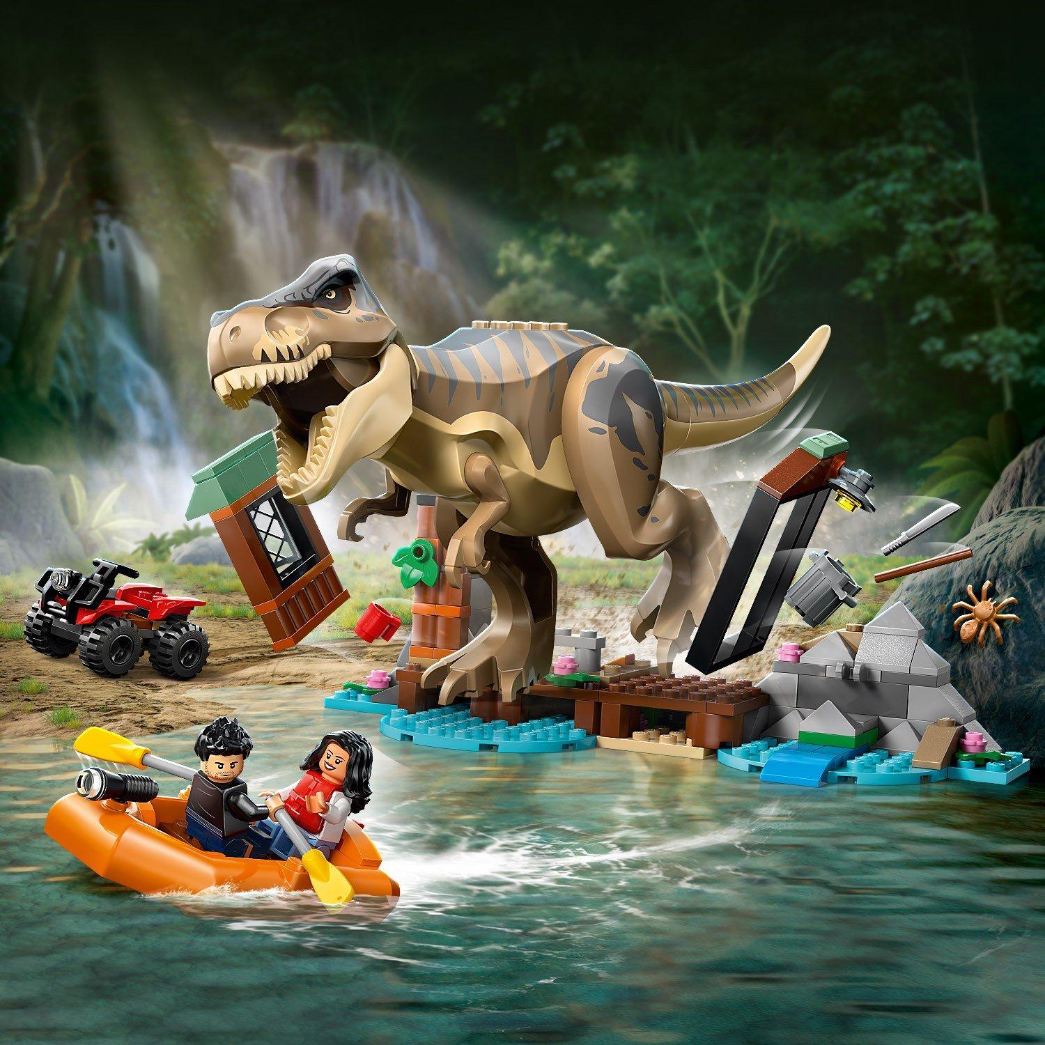 TBC - LEGO - Jurassic World - T. rex River Escape 76975 - 12