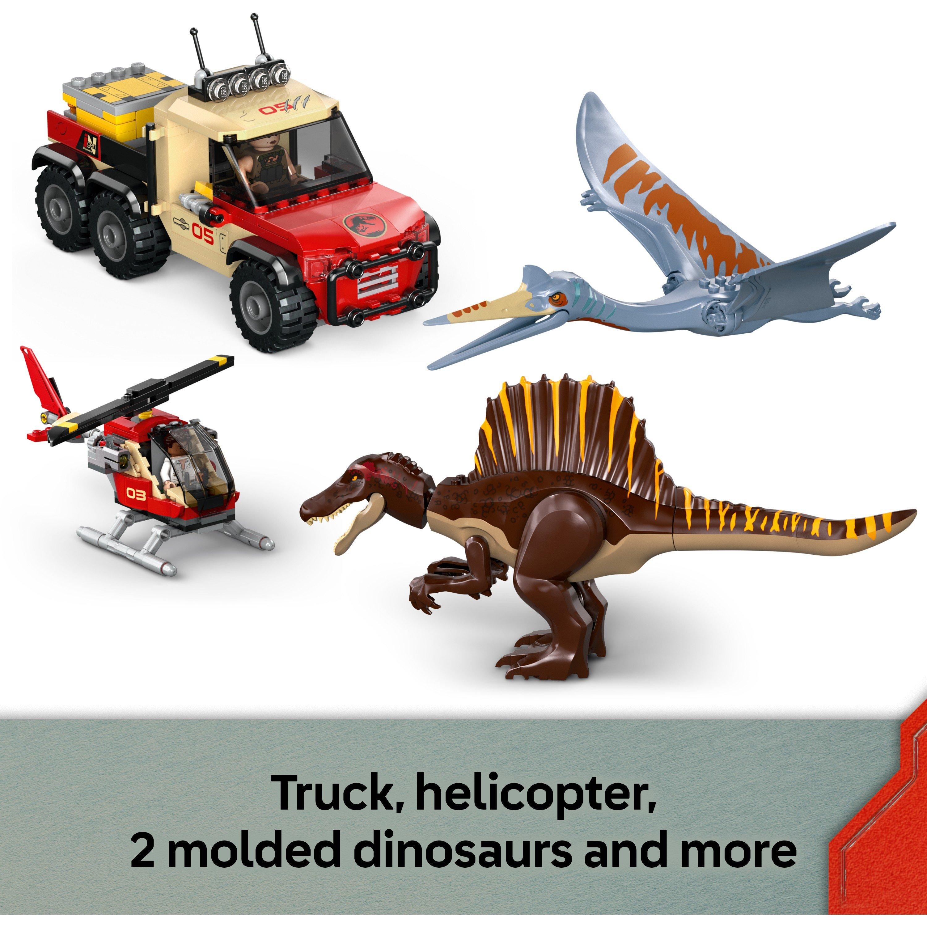 TBC - LEGO - Jurassic World -  Spinosaurus & Quetzalcoatlus Air Mission - 76976 - 6