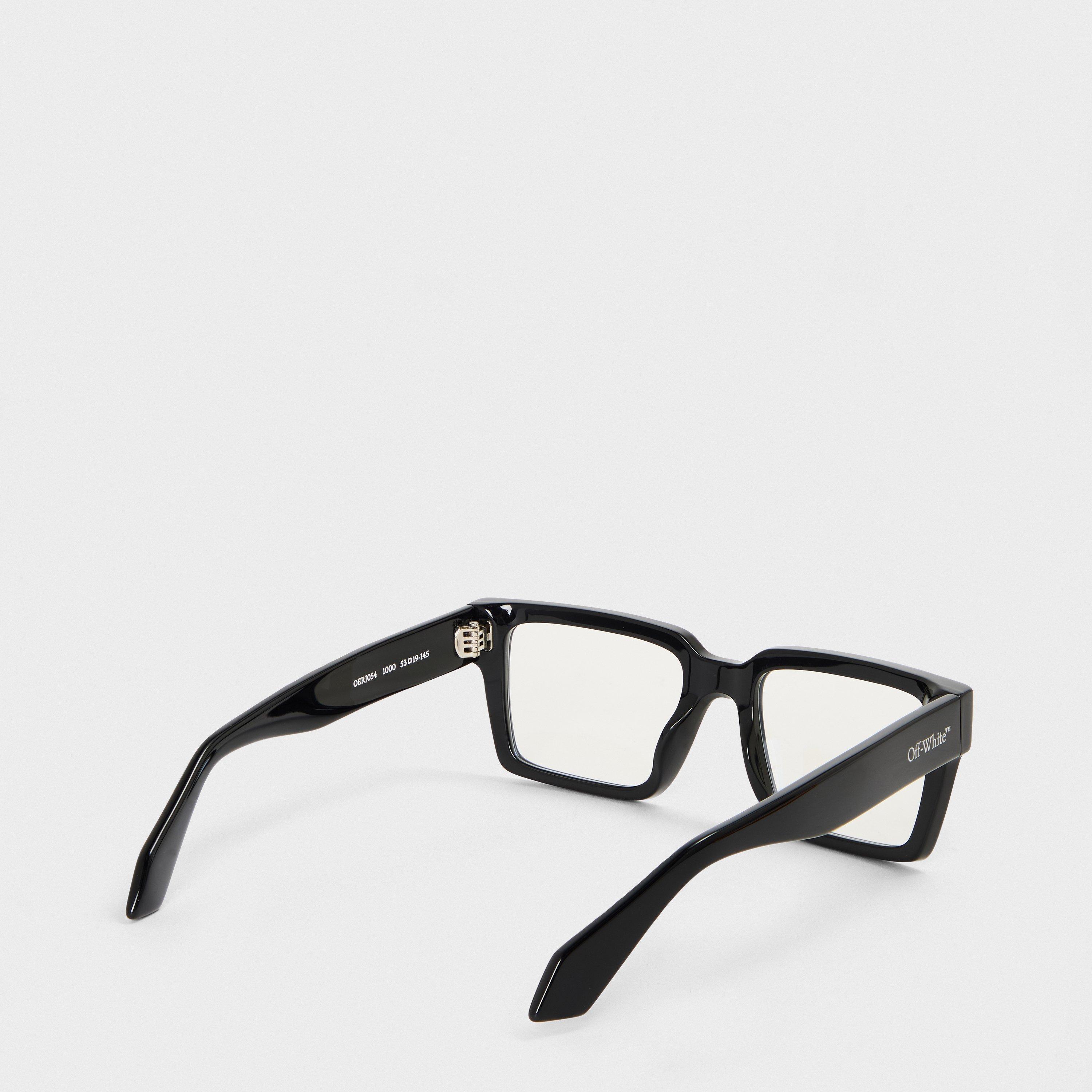 Black - Off White - Unisex Reading Glasses - 2