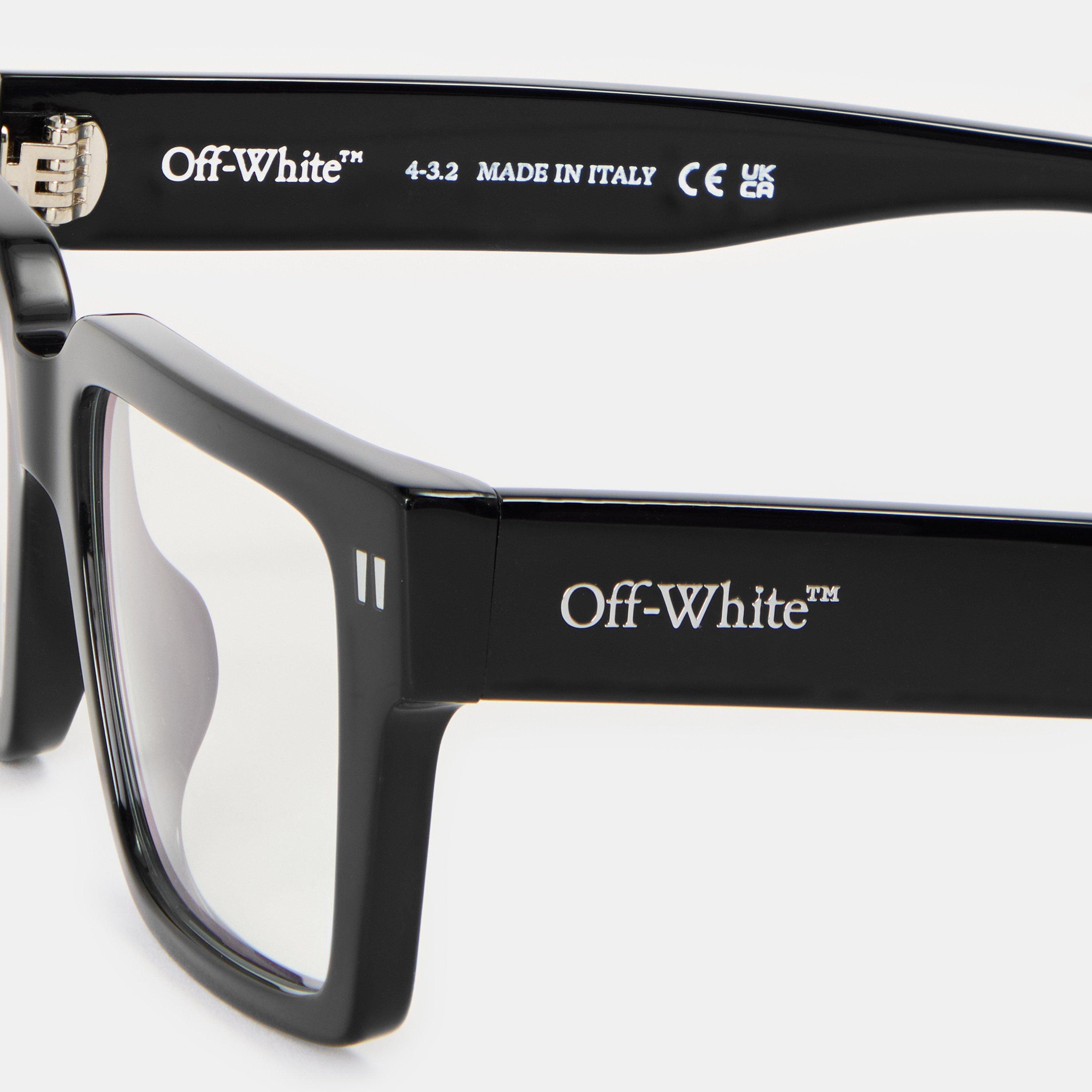 Black - Off White - Unisex Reading Glasses - 3